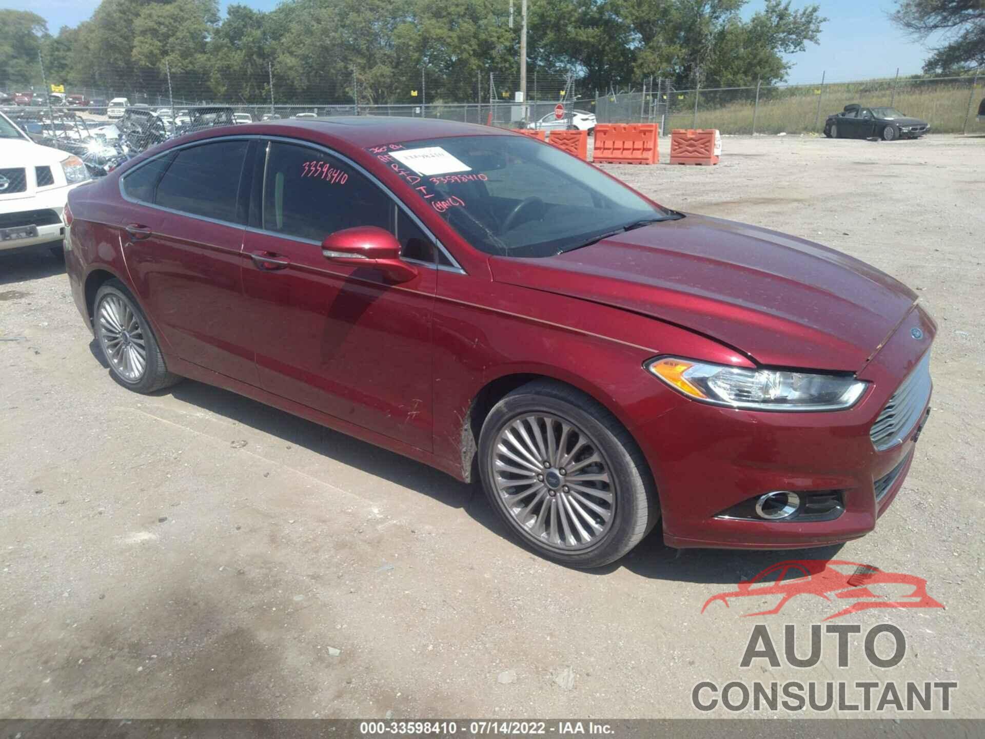 FORD FUSION 2016 - 3FA6P0K92GR134400