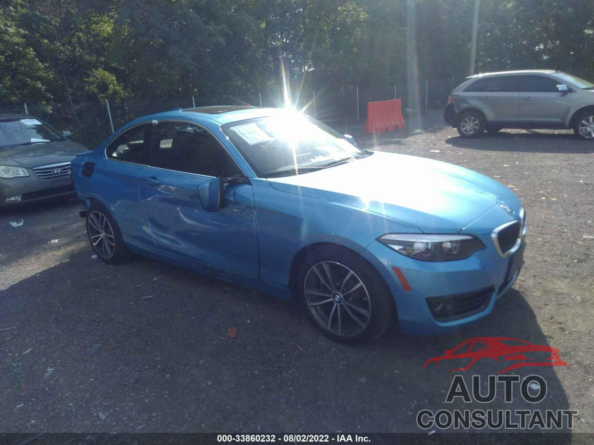 BMW 2 SERIES 2018 - WBA2J3C52JVA52328