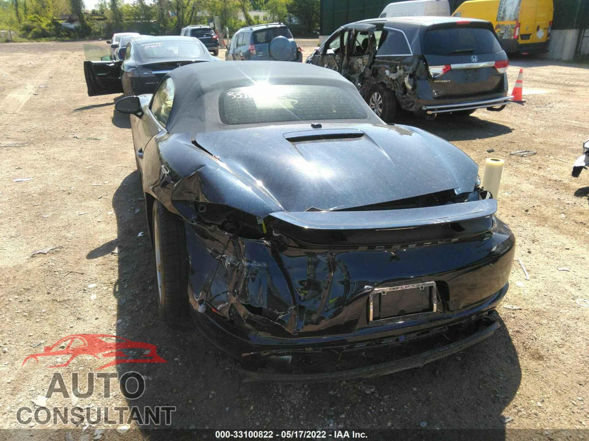 PORSCHE 718 BOXSTER 2017 - WP0CA2A86HS221340