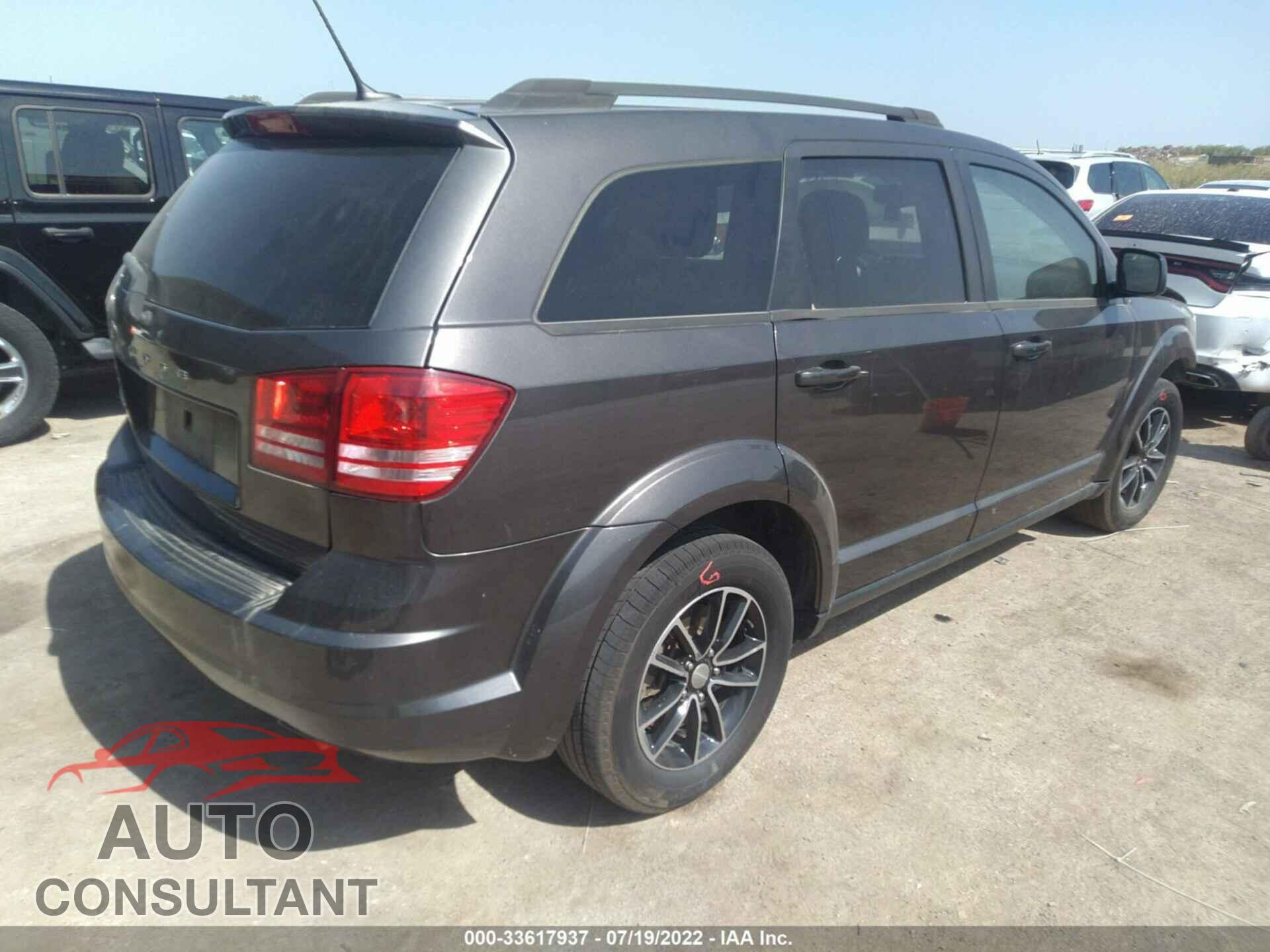 DODGE JOURNEY 2017 - 3C4PDCAB2HT636793