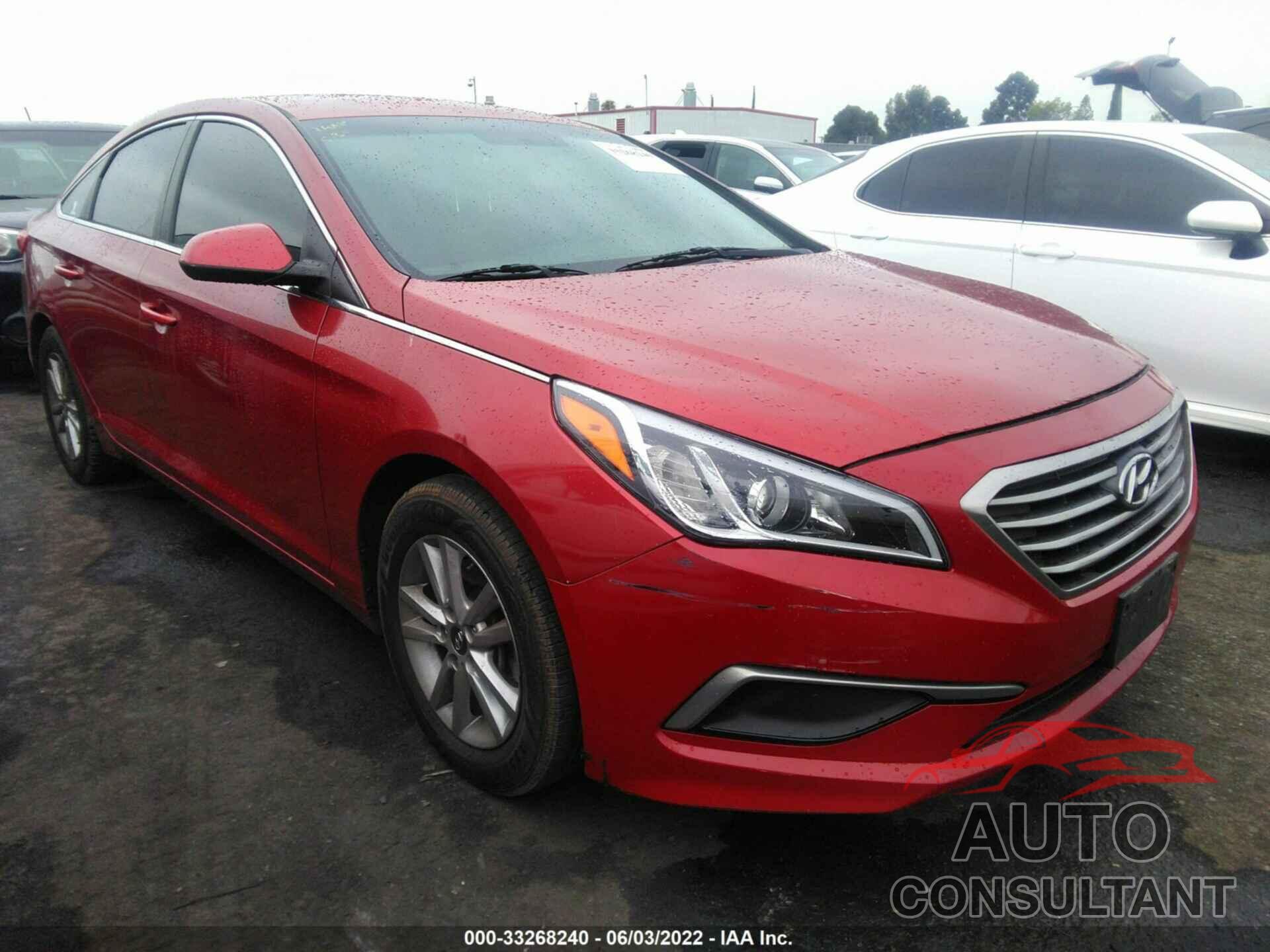 HYUNDAI SONATA 2017 - 5NPE24AF4HH458908