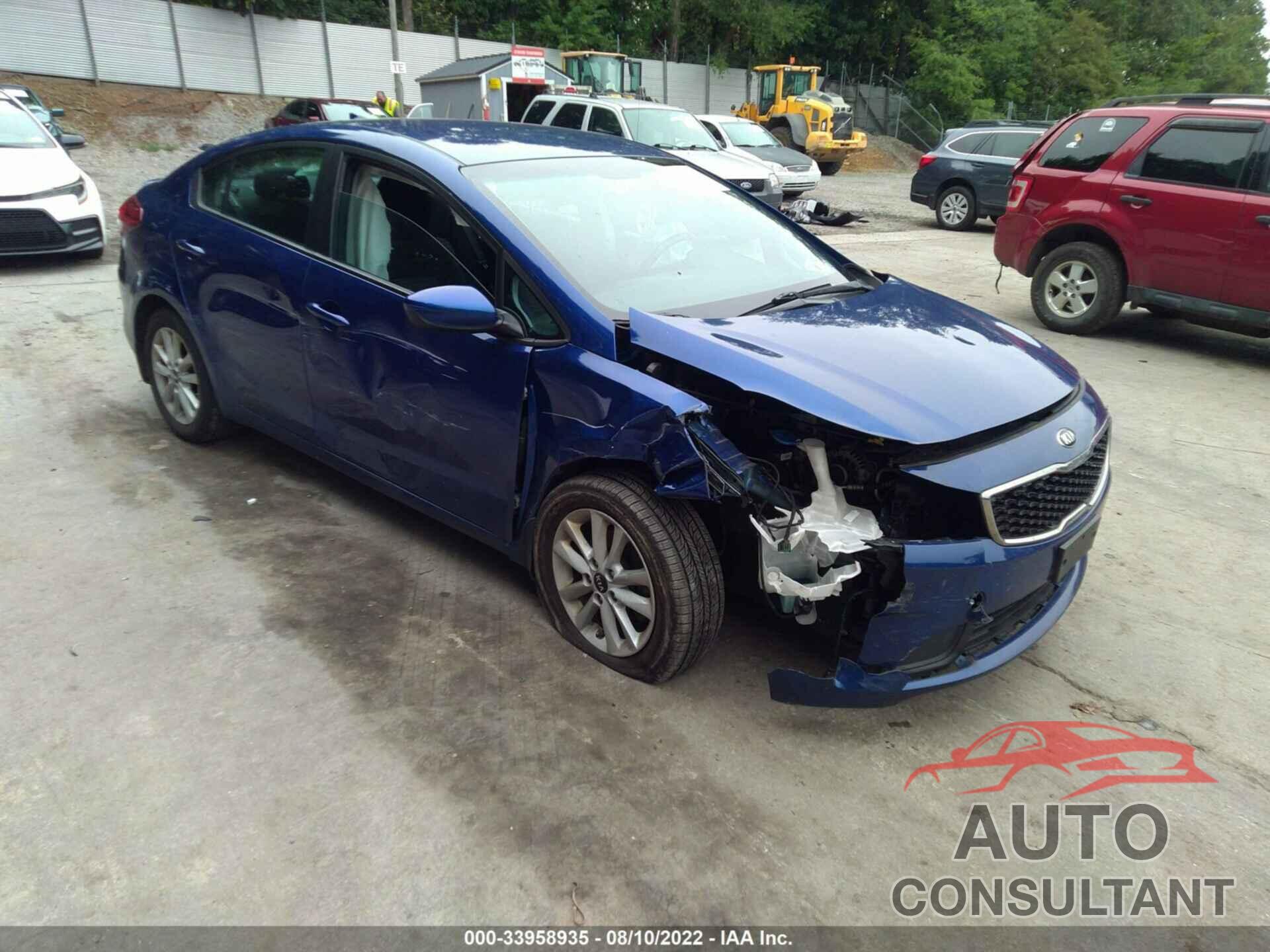 KIA FORTE 2017 - 3KPFL4A72HE034965