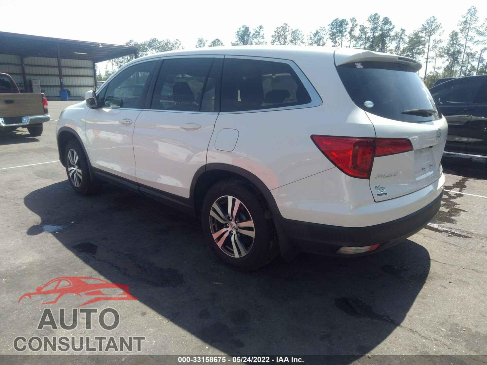HONDA PILOT 2018 - 5FNYF5H53JB024567
