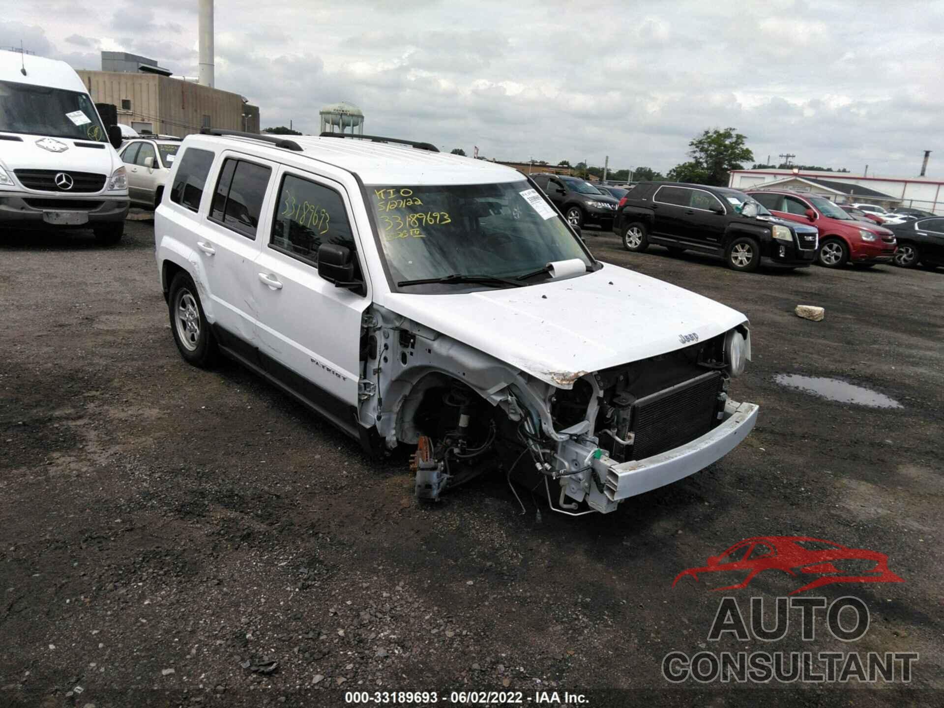 JEEP PATRIOT 2016 - 1C4NJPBB8GD739114