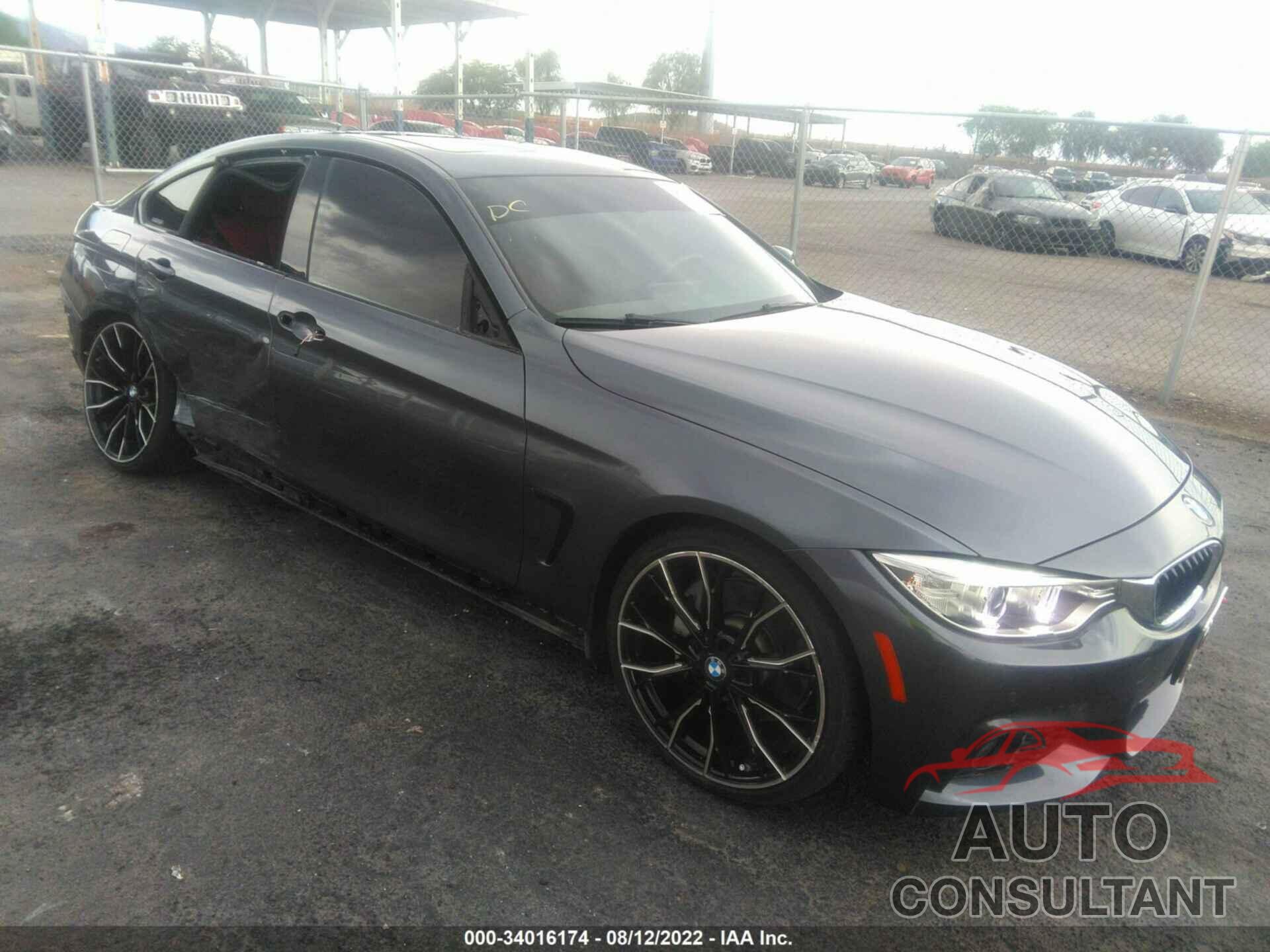 BMW 4 SERIES 2016 - WBA4A9C56GGL87551