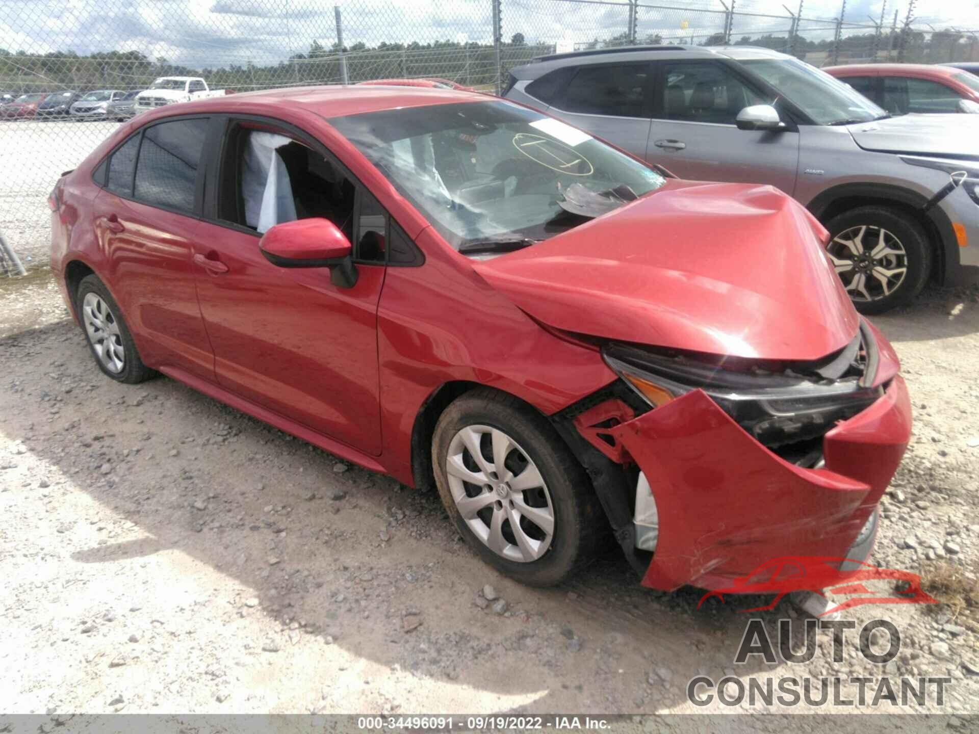 TOYOTA COROLLA 2020 - 5YFEPRAE5LP049866