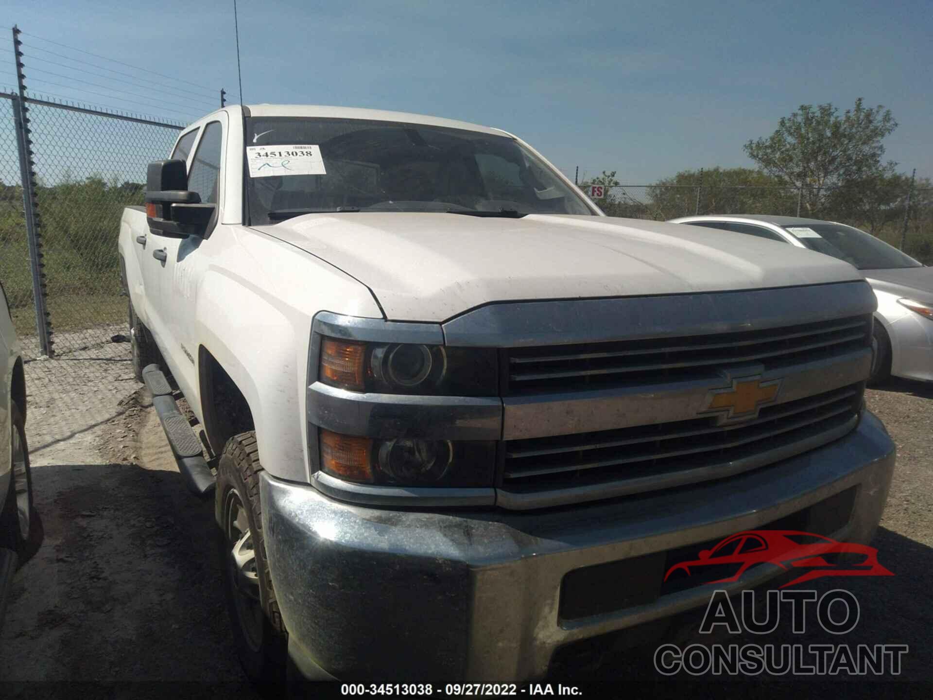 CHEVROLET SILVERADO 2500HD 2018 - 1GC1CUEG6JF135992