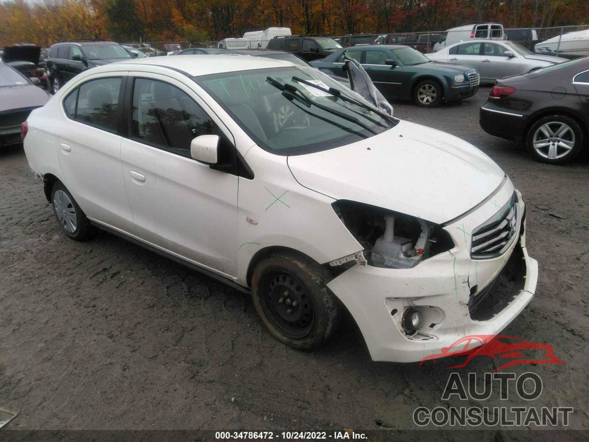 MITSUBISHI MIRAGE G4 2019 - ML32F3FJ6KHF01655