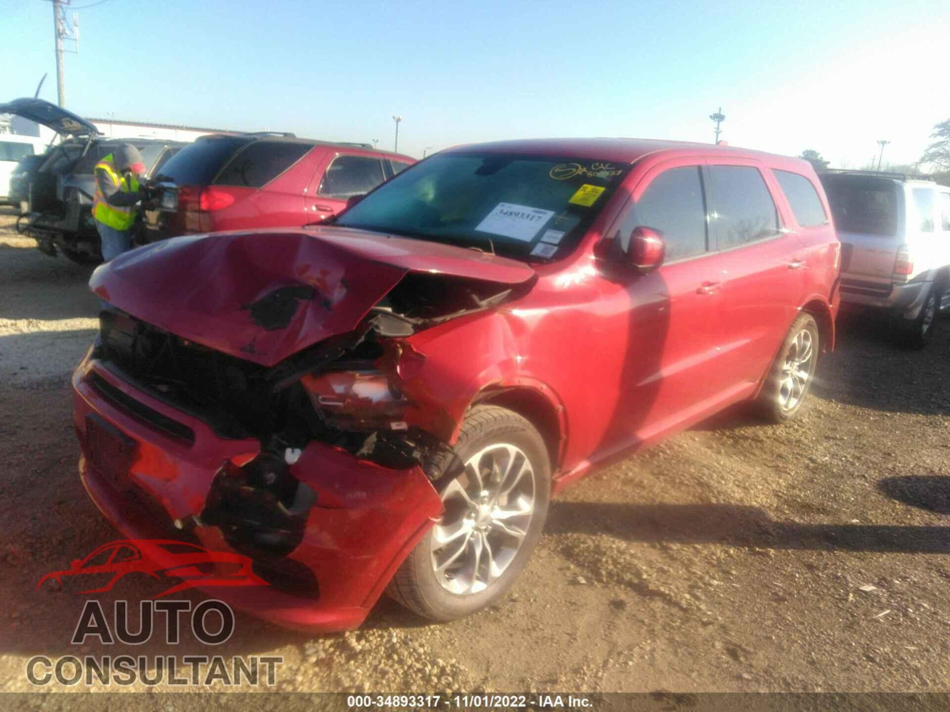 DODGE DURANGO 2019 - 1C4RDHDG4KC650324