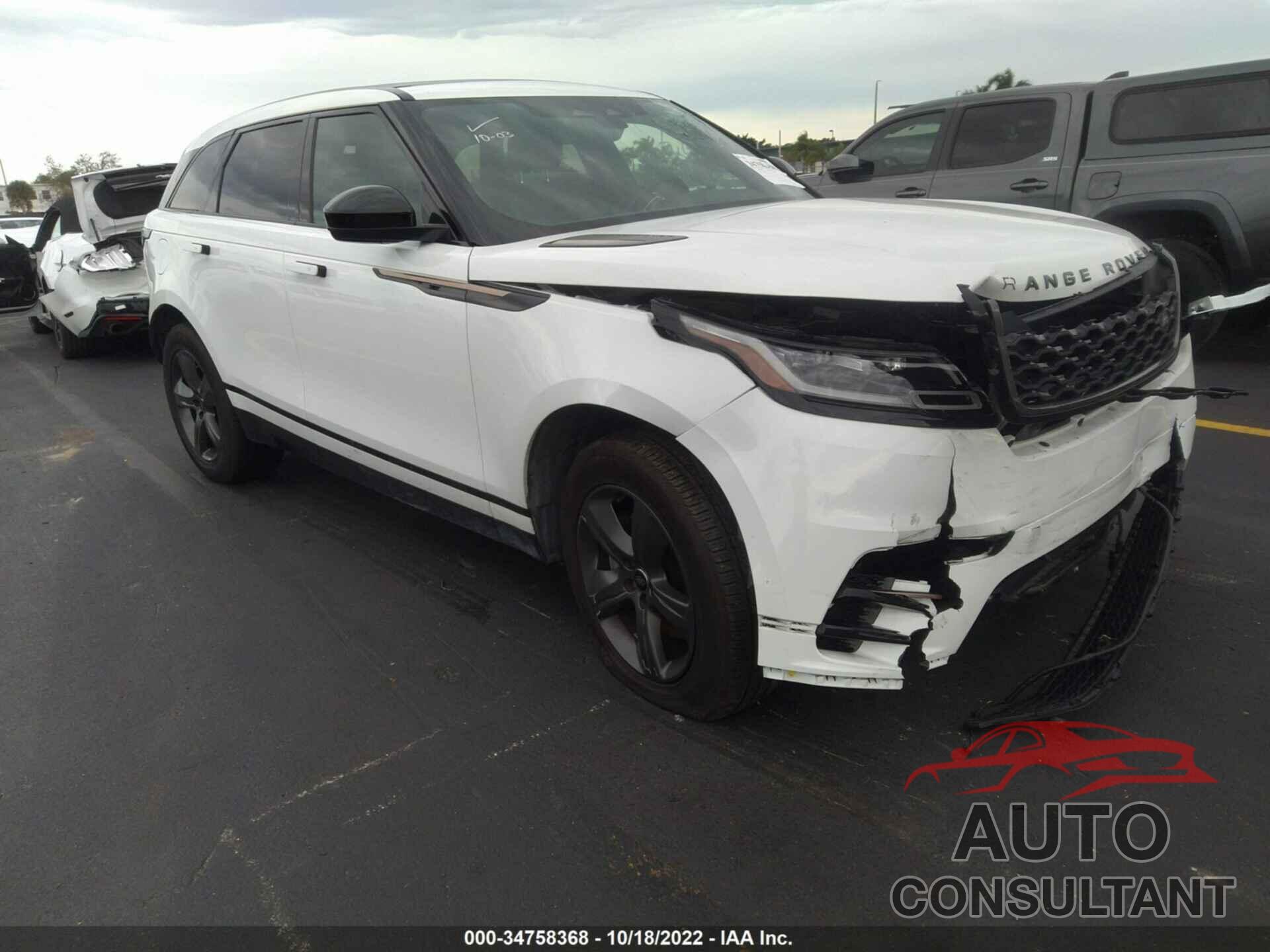 LAND ROVER RANGE ROVER VELAR 2022 - SALYT2EX4NA329712