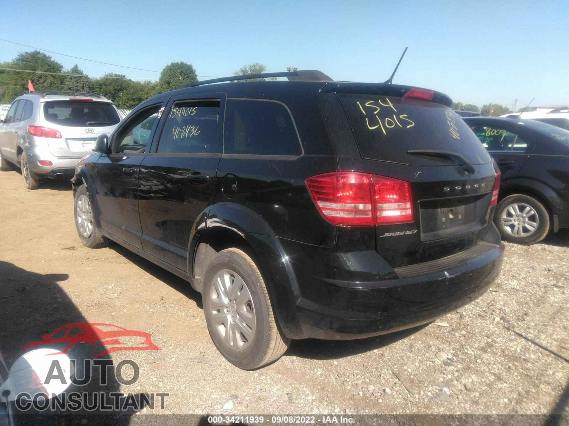DODGE JOURNEY 2017 - 3C4PDCAB3HT525587