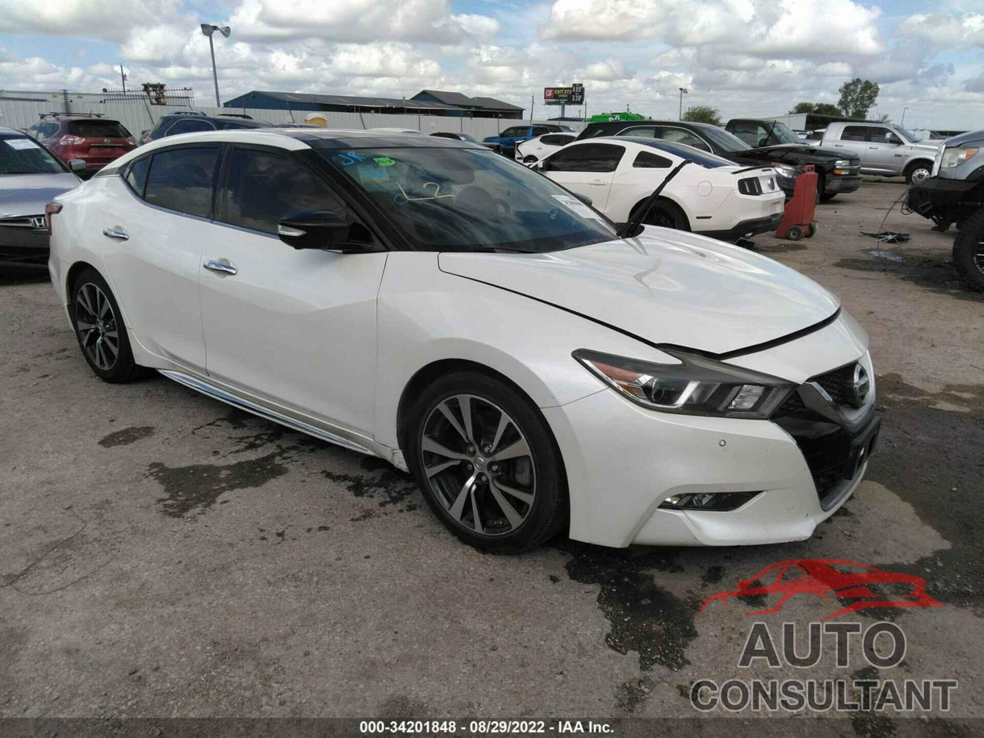 NISSAN MAXIMA 2016 - 1N4AA6AP1GC442624