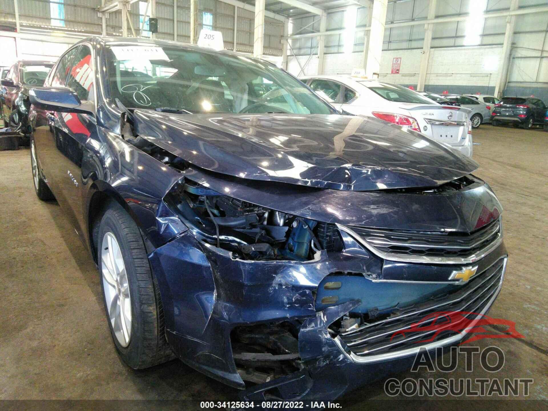 CHEVROLET MALIBU 2017 - 001ZE5ST4HF194224