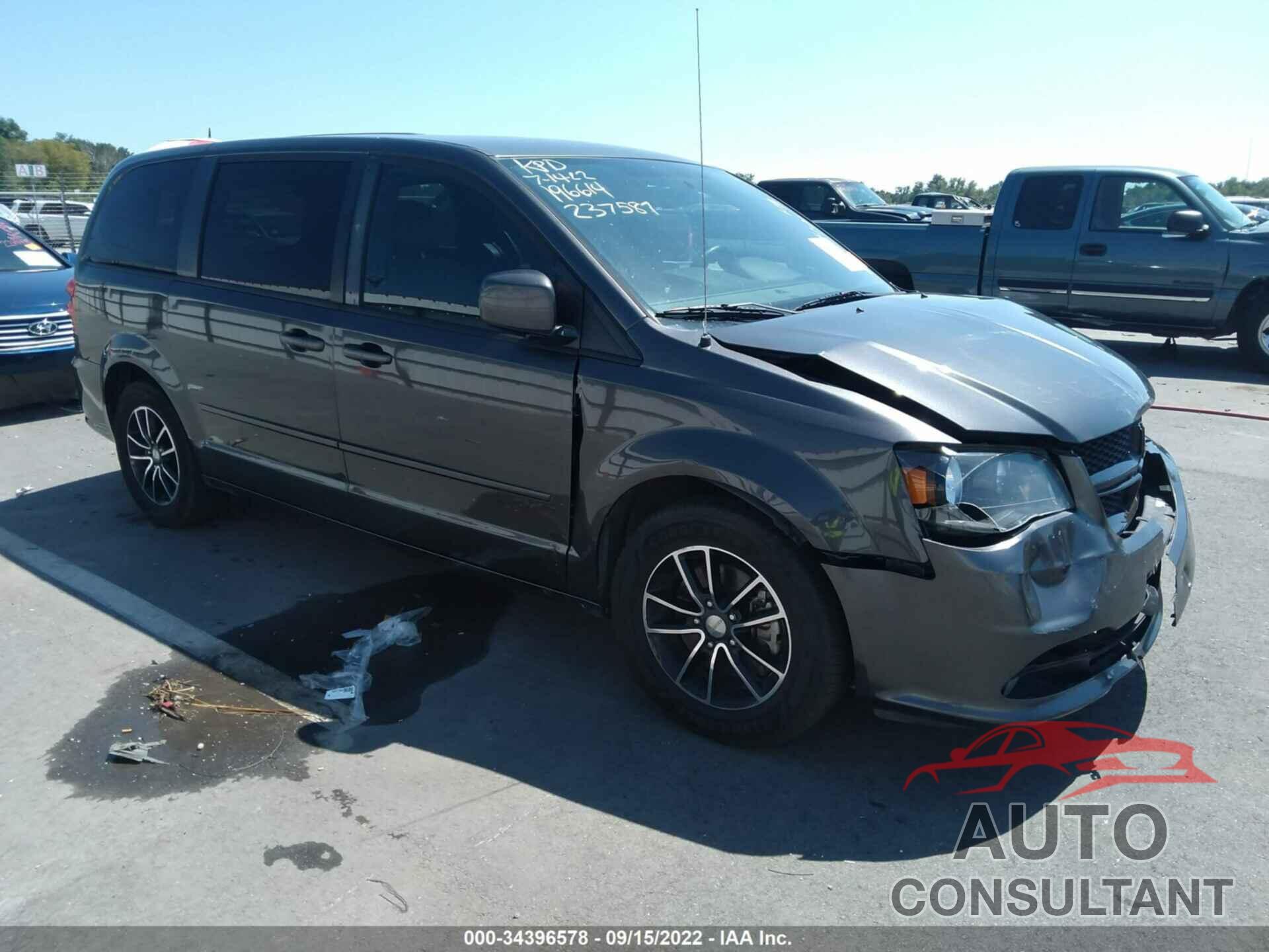 DODGE GRAND CARAVAN 2016 - 2C4RDGCG7GR196614