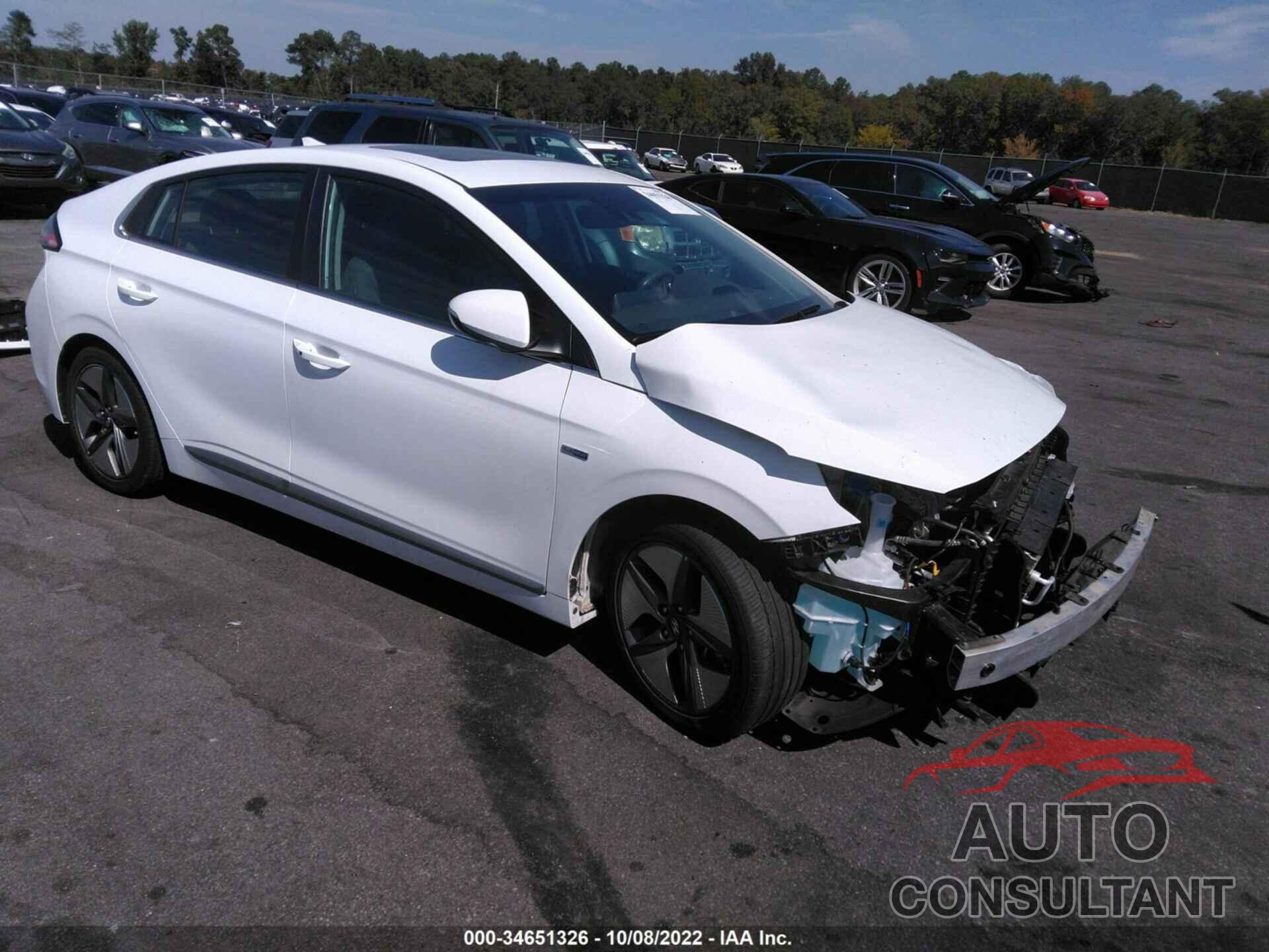 HYUNDAI IONIQ HYBRID 2020 - KMHC85LC2LU213727