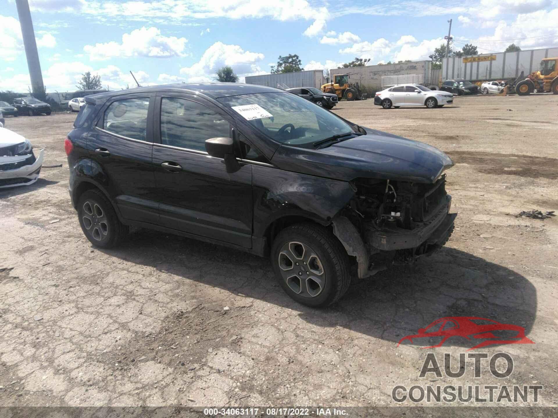 FORD ECOSPORT 2019 - MAJ6S3FL6KC298424