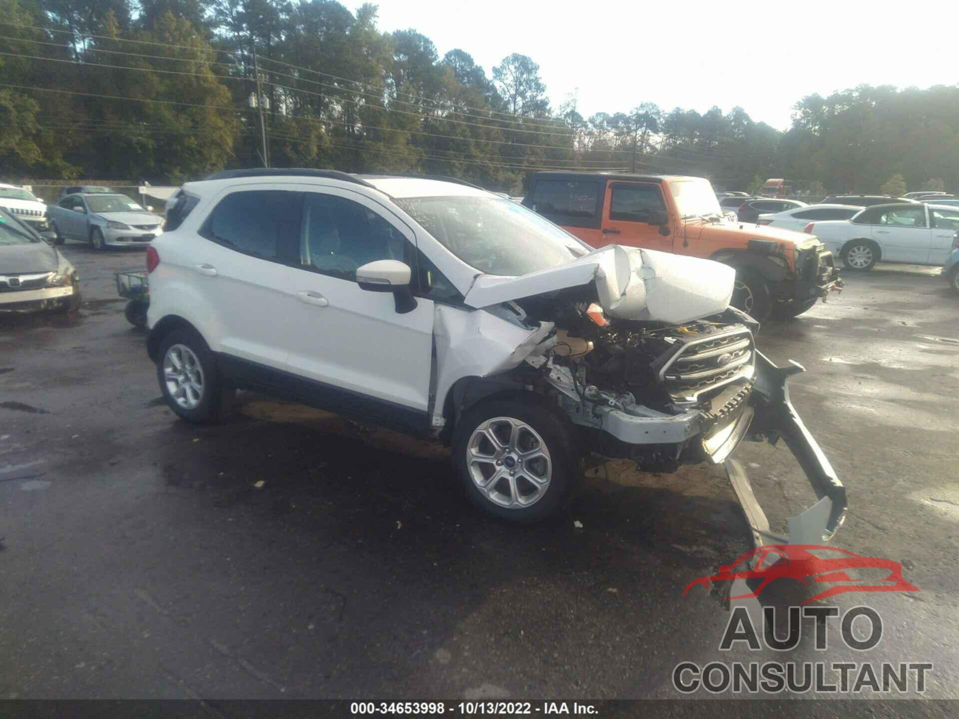 FORD ECOSPORT 2019 - MAJ3S2GE0KC266260