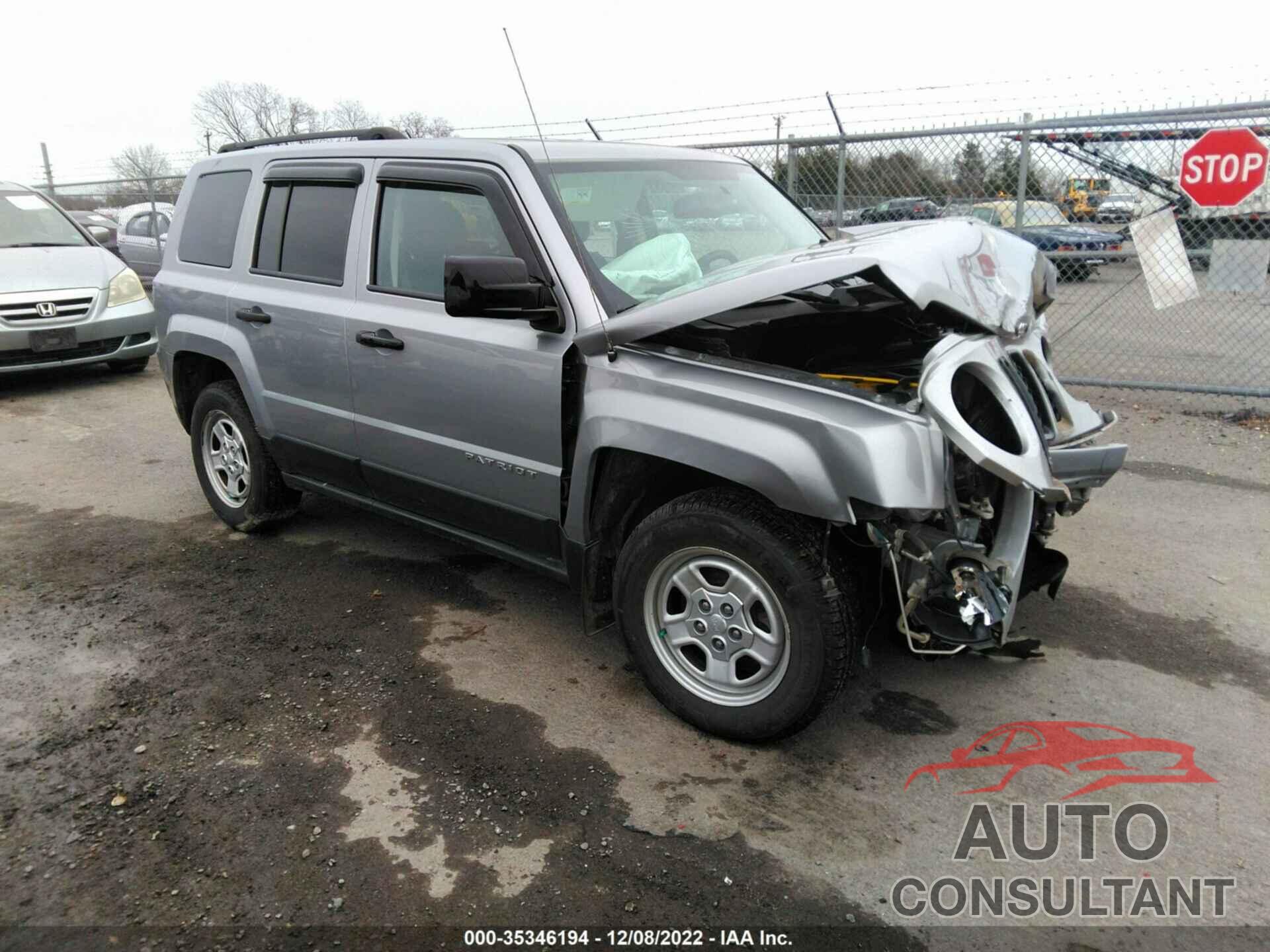 JEEP PATRIOT 2017 - 1C4NJRBB1HD150936