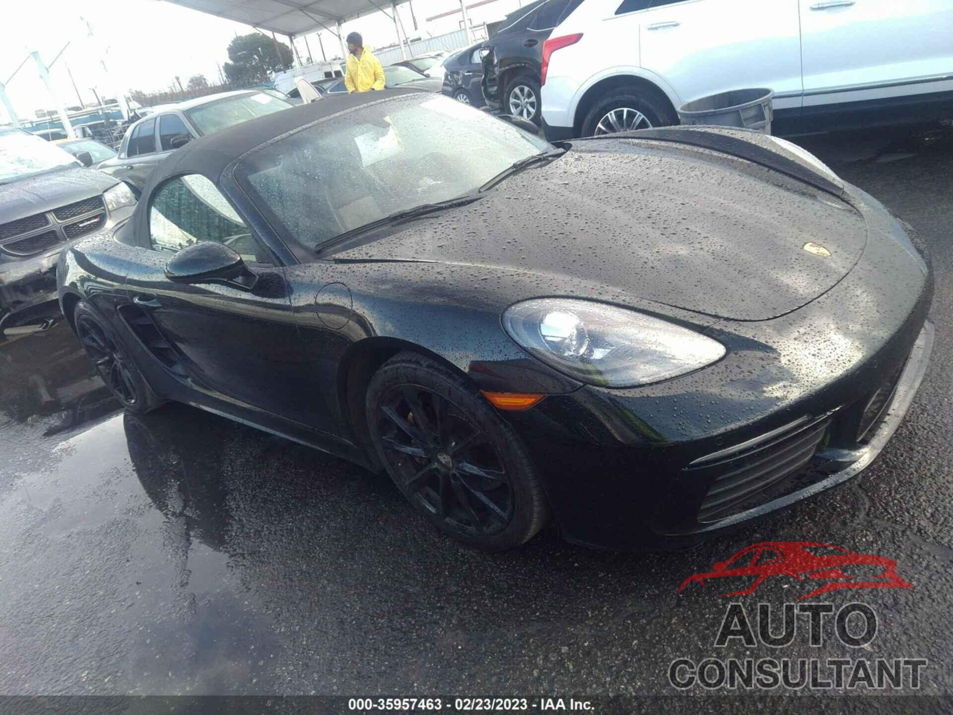 PORSCHE 718 BOXSTER 2018 - WP0CA2A85JS210920