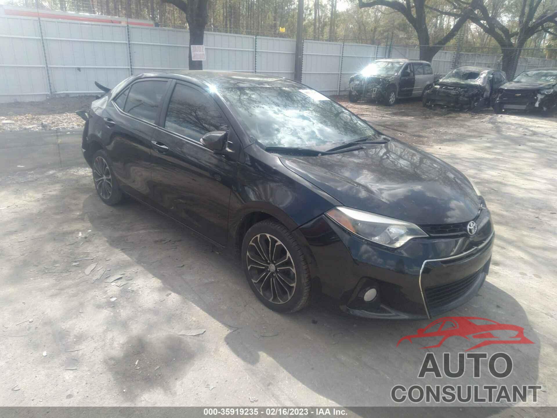 TOYOTA COROLLA 2016 - 5YFBURHEXGP567415