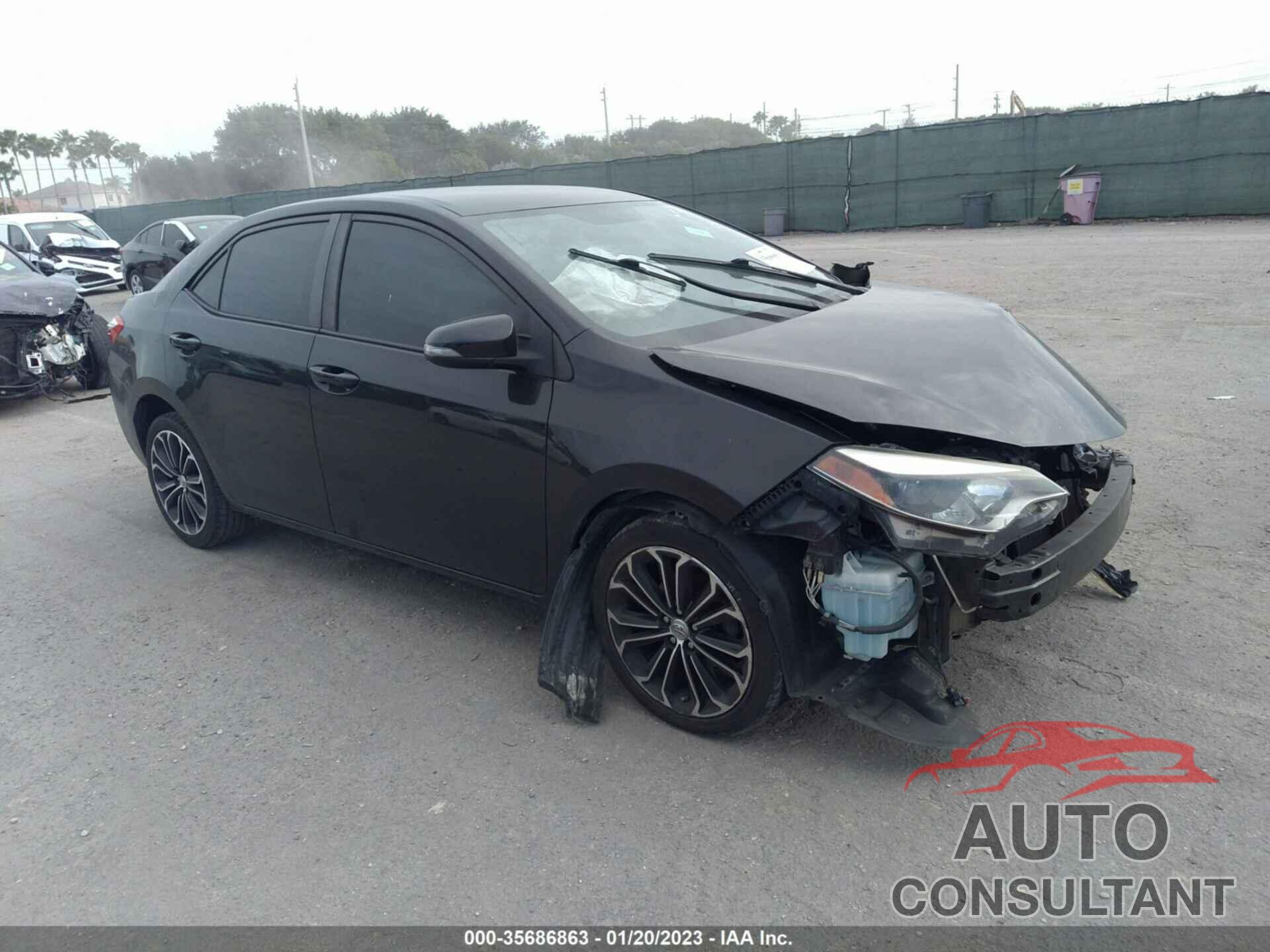 TOYOTA COROLLA 2016 - 5YFBURHE6GP482846