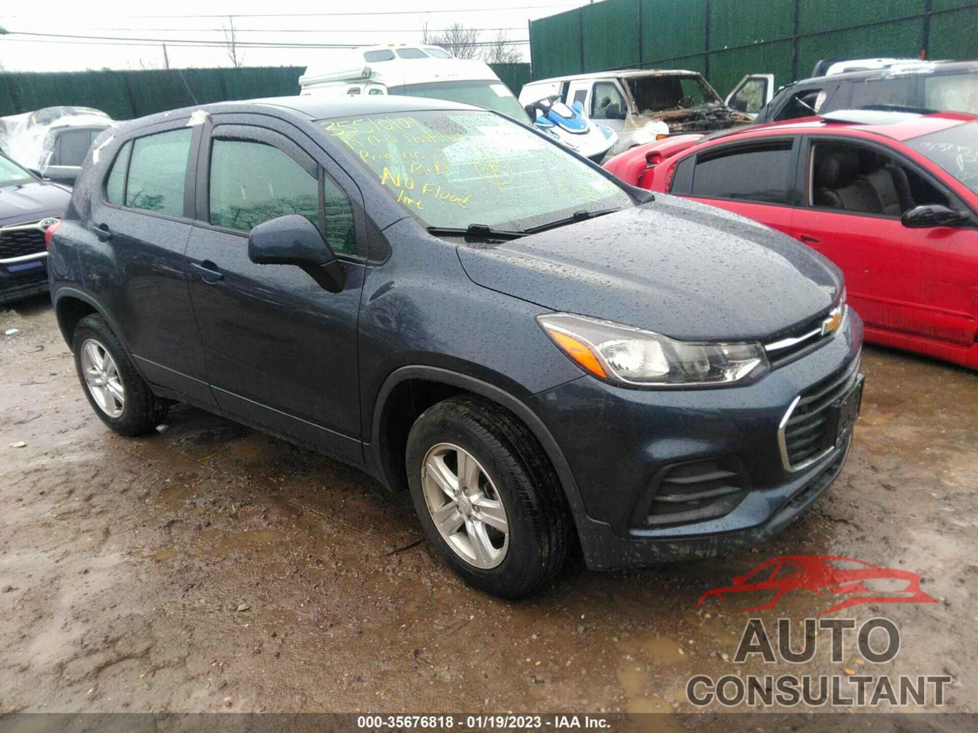 CHEVROLET TRAX 2019 - 3GNCJNSB0KL237641