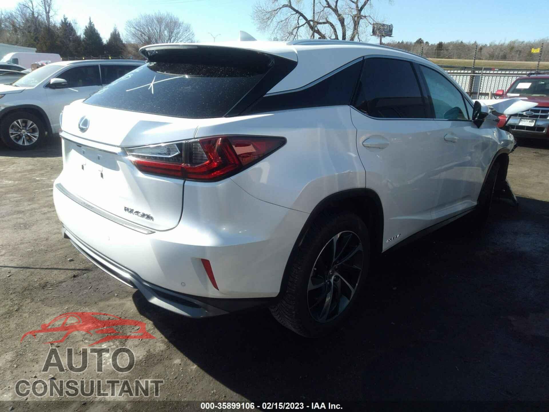 LEXUS RX 2017 - 2T2BGMCA2HC016973