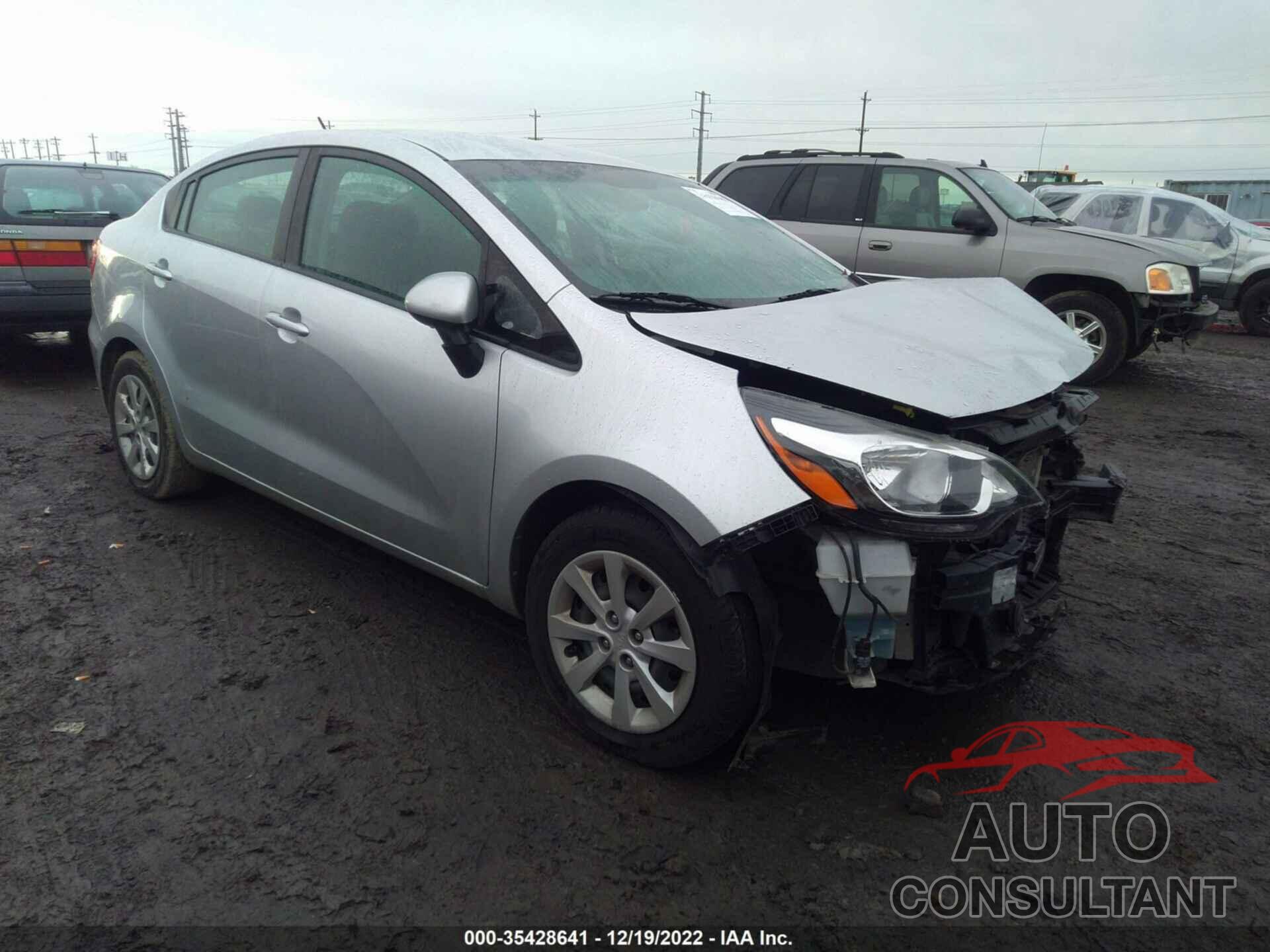 KIA RIO 2017 - KNADM4A3XH6015195