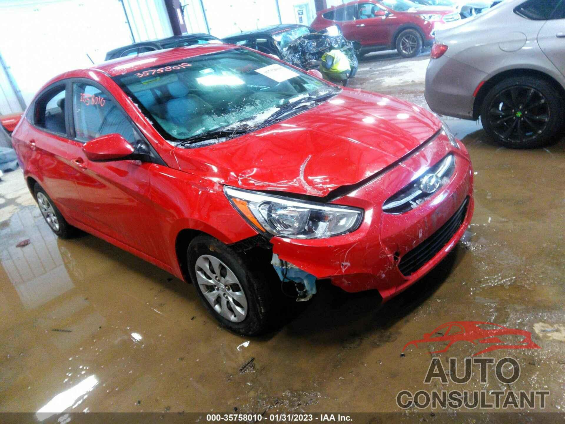 HYUNDAI ACCENT 2016 - KMHCT4AE0GU978695