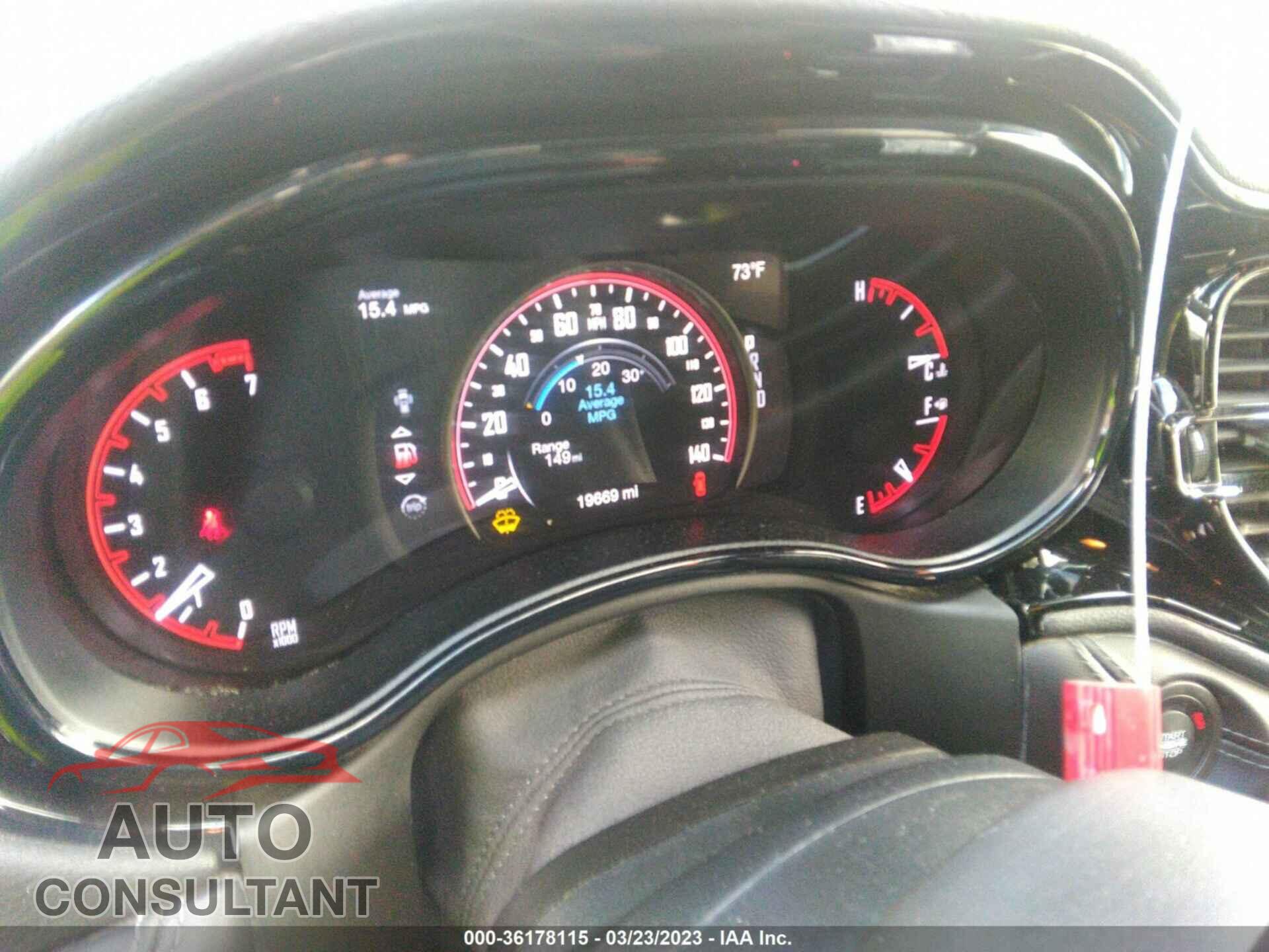 DODGE DURANGO 2022 - 1C4RDJDG2NC104438