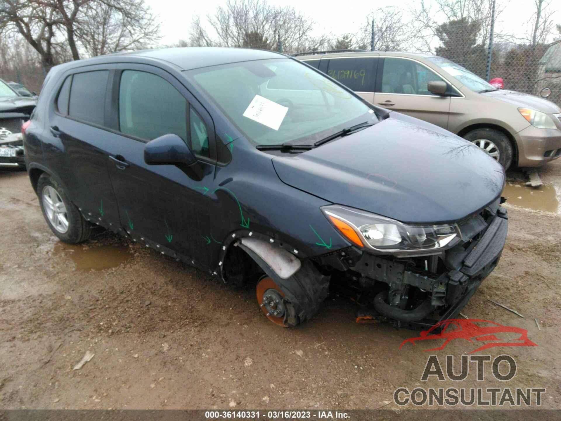 CHEVROLET TRAX 2019 - 3GNCJKSB0KL245981