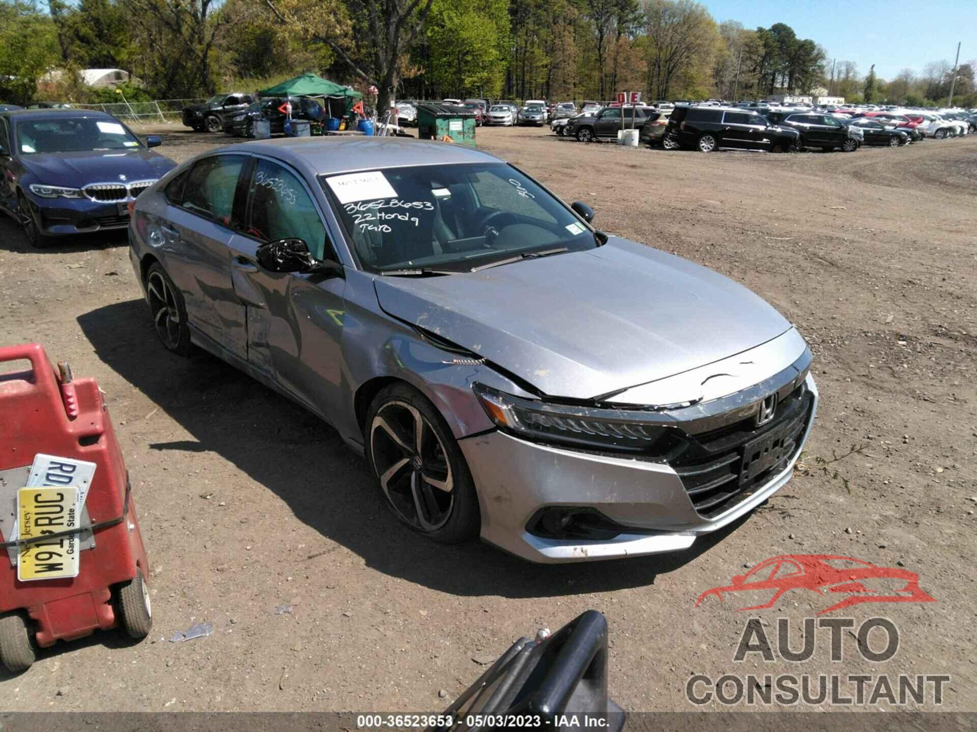 HONDA ACCORD 2022 - 1HGCV1F38NA077837