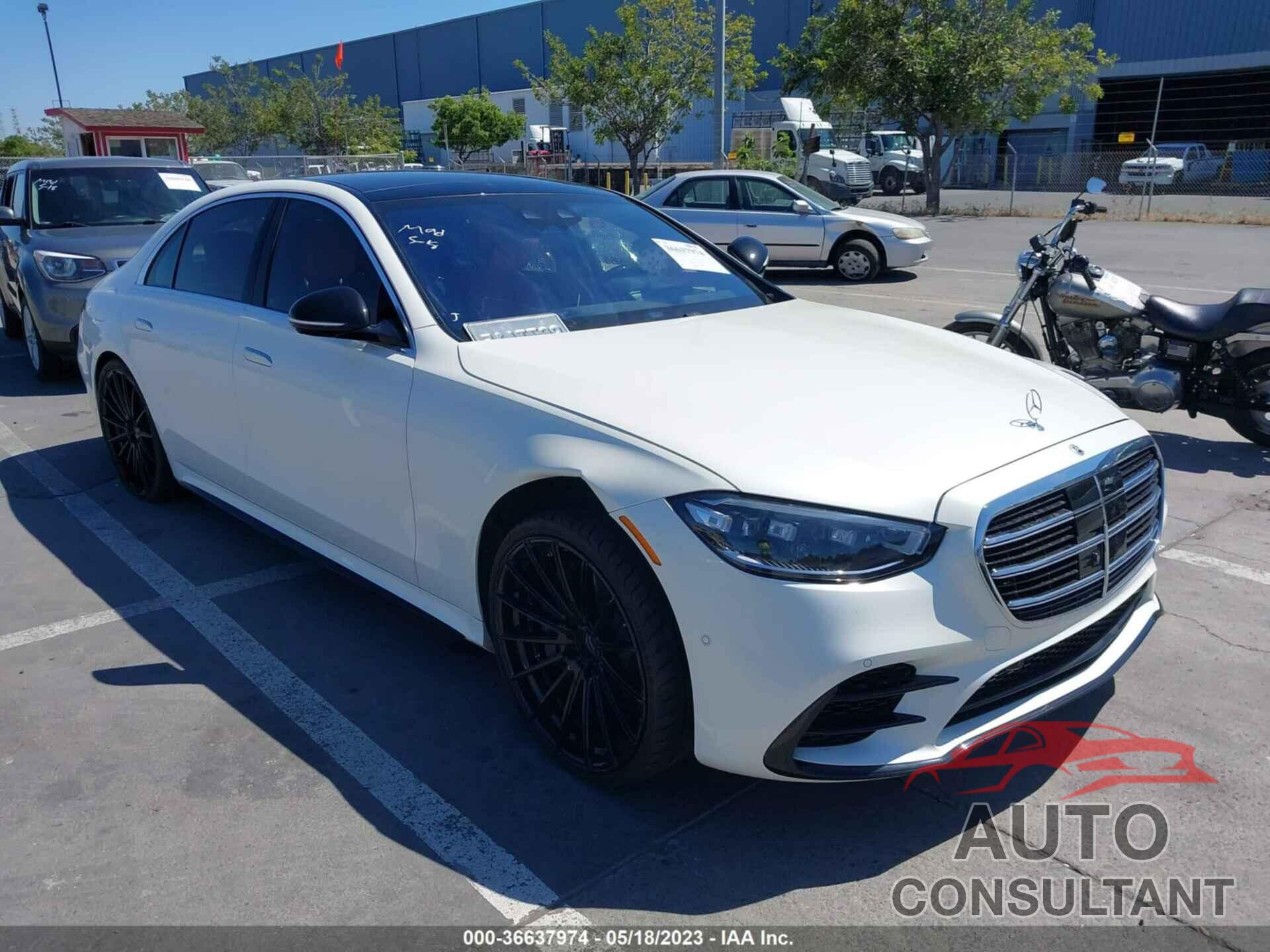 MERCEDES-BENZ S 580 2022 - W1K6G7GB4NA163652