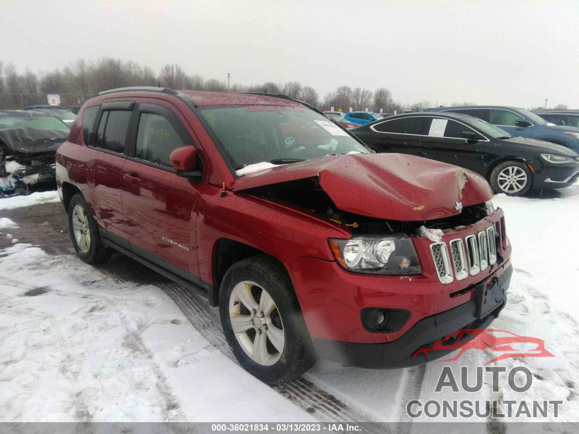 JEEP COMPASS 2017 - 1C4NJDEB8HD177713