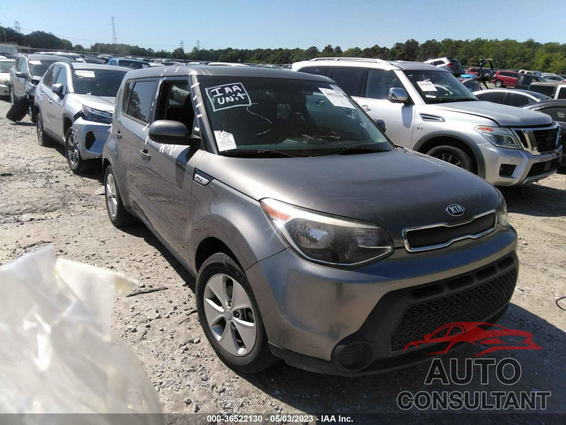 KIA SOUL 2015 - KNDJN2A28F7185657