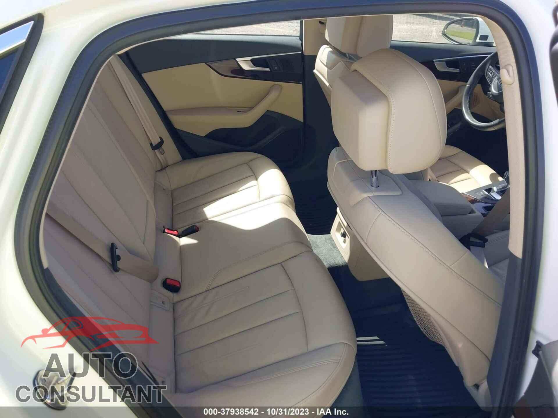 AUDI A4 2018 - WAULMAF41JA209029