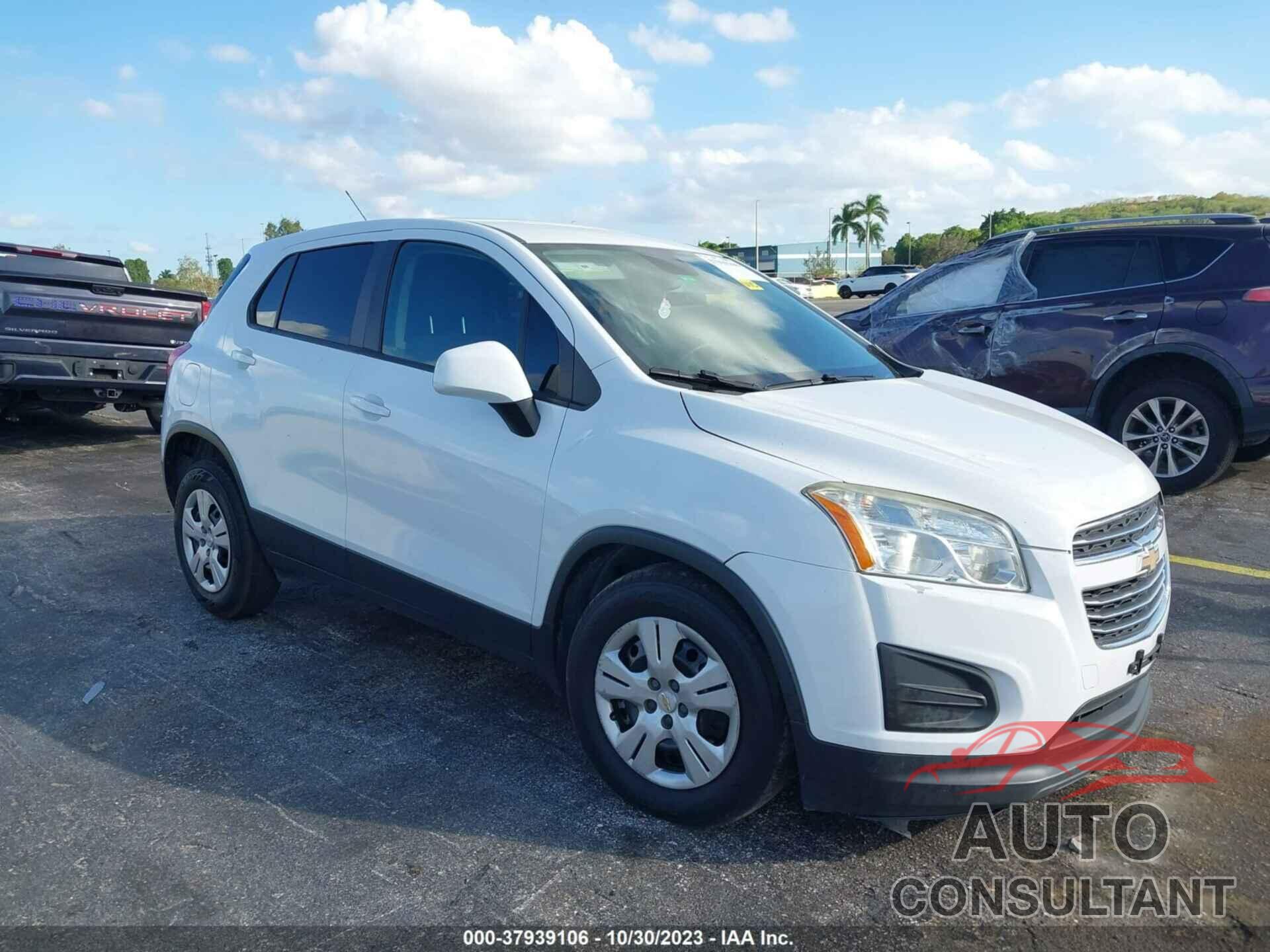 CHEVROLET TRAX 2016 - 3GNCJKSB3GL233198