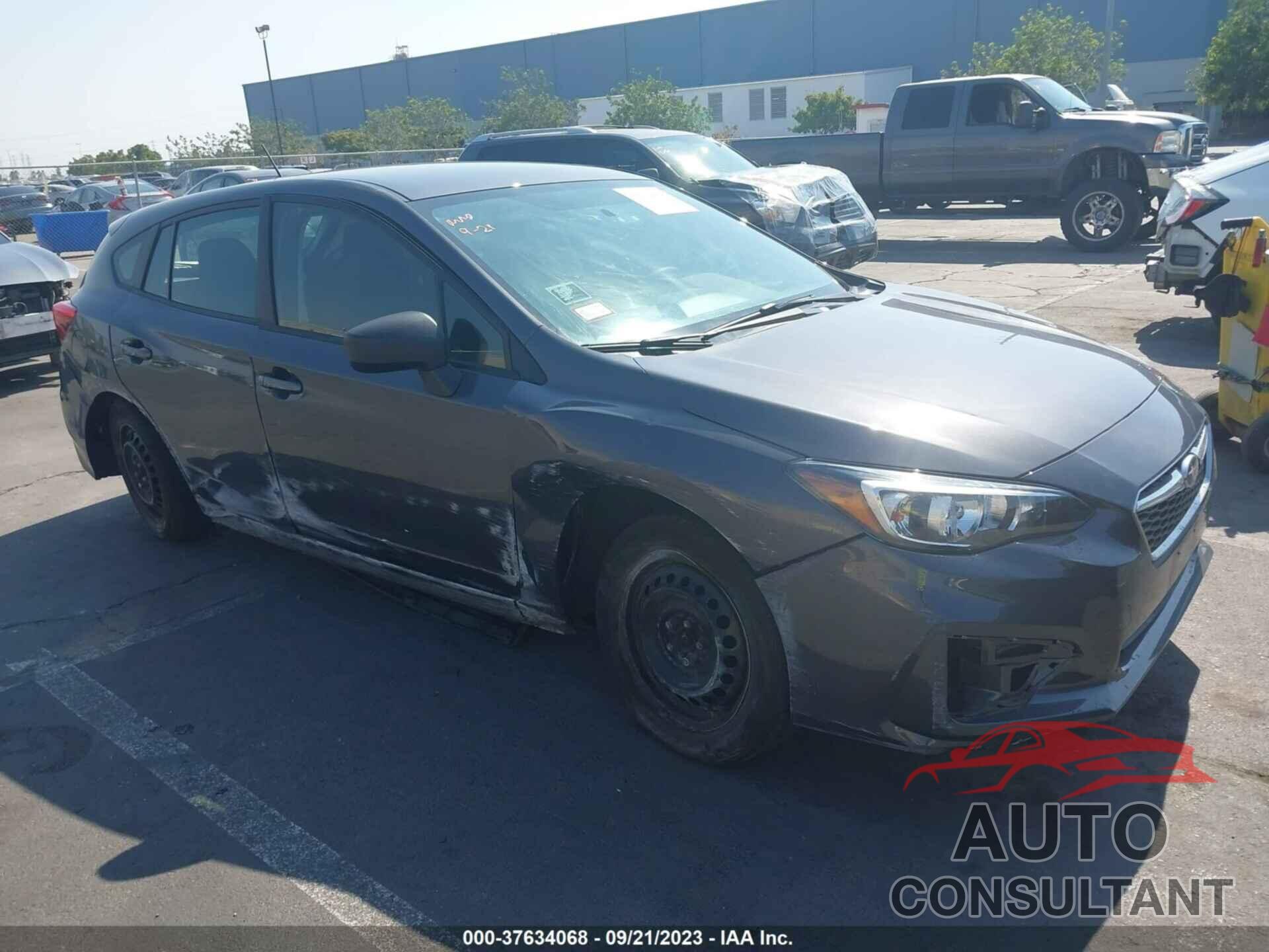 SUBARU IMPREZA 2019 - 4S3GTAA60K3759909