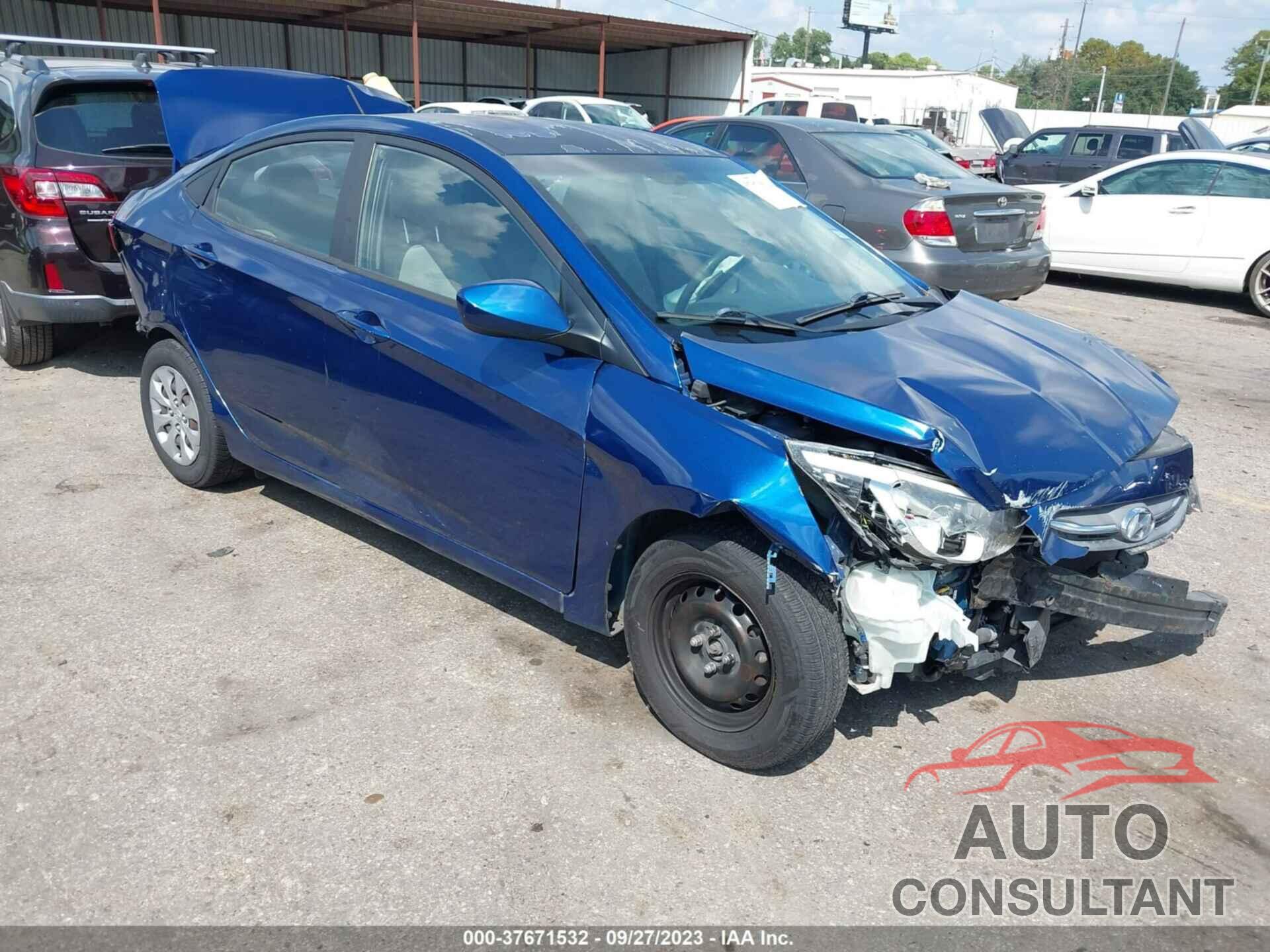 HYUNDAI ACCENT 2017 - KMHCT4AEXHU174972