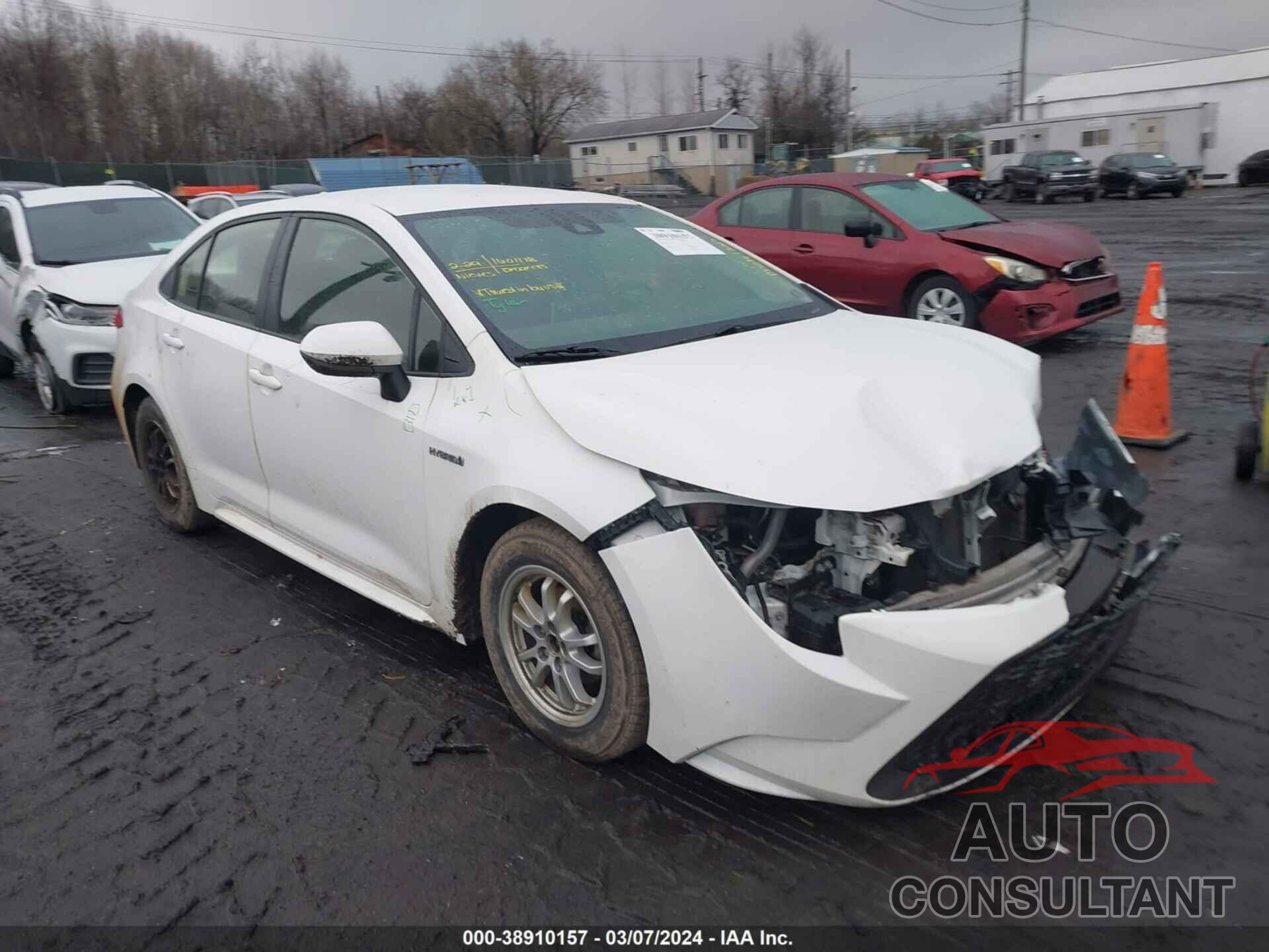 TOYOTA COROLLA 2020 - JTDEBRBE5LJ017372