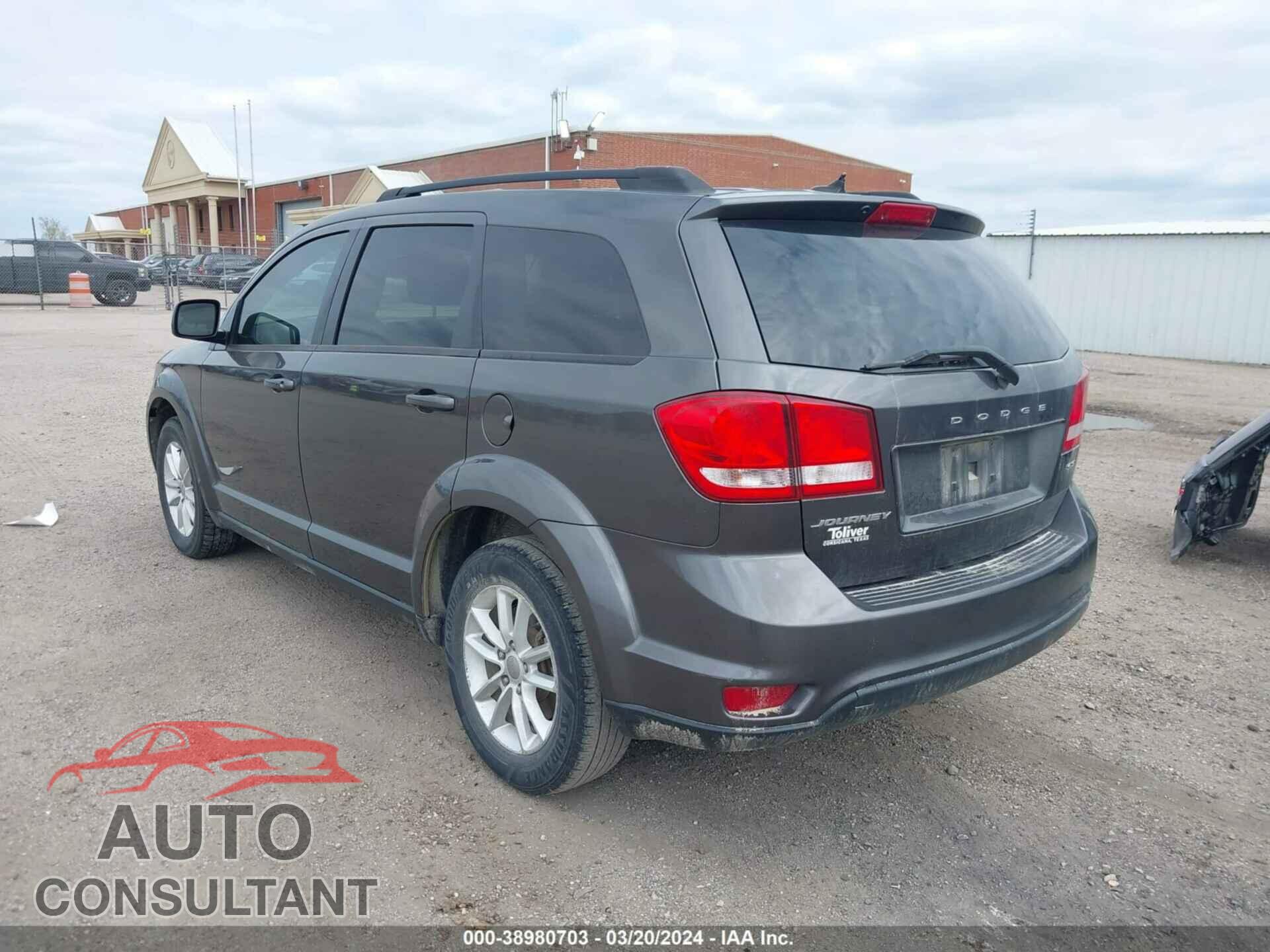 DODGE JOURNEY 2017 - 3C4PDCBB2HT507970
