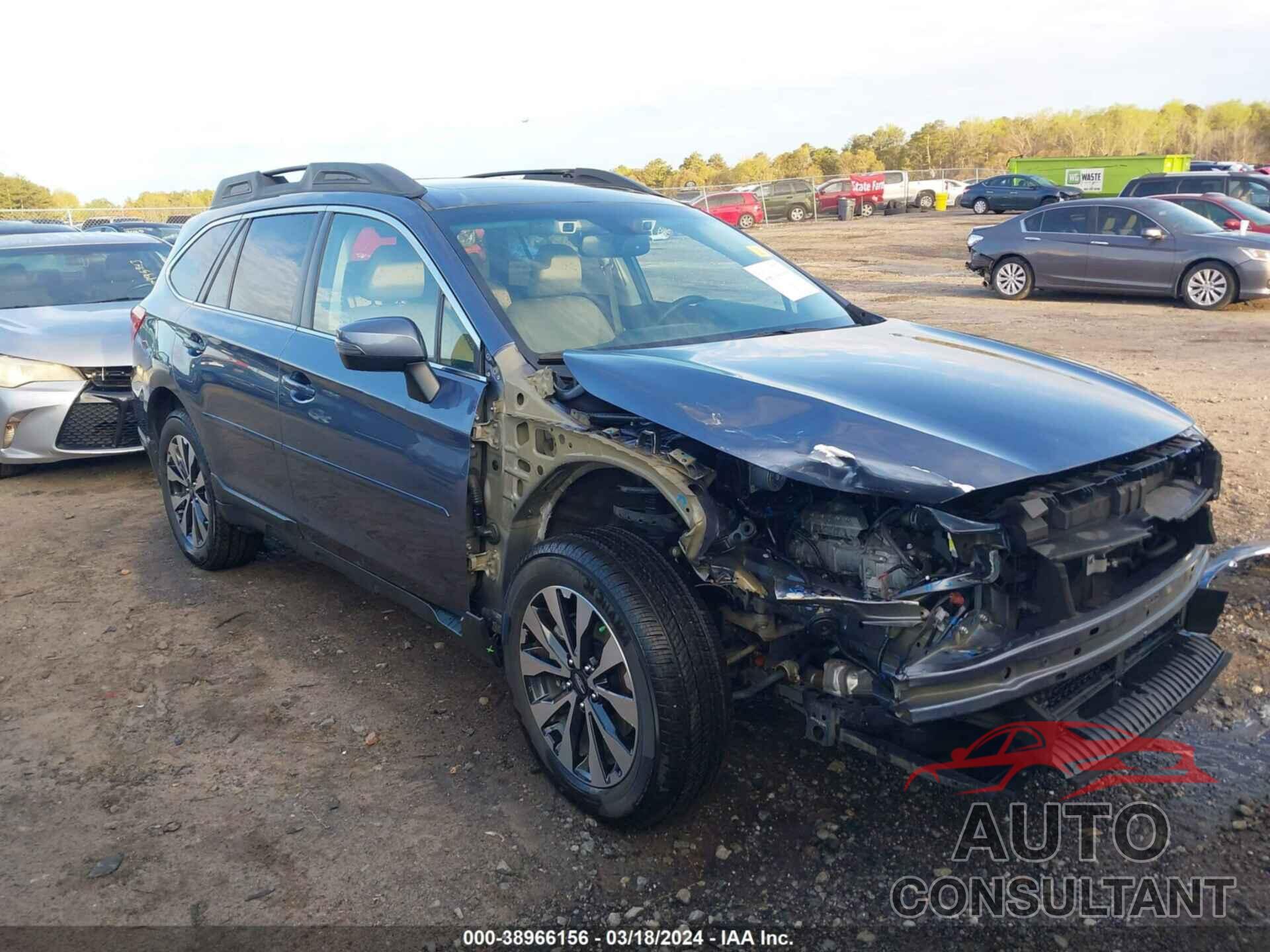 SUBARU OUTBACK 2016 - 4S4BSBNC5G3277443