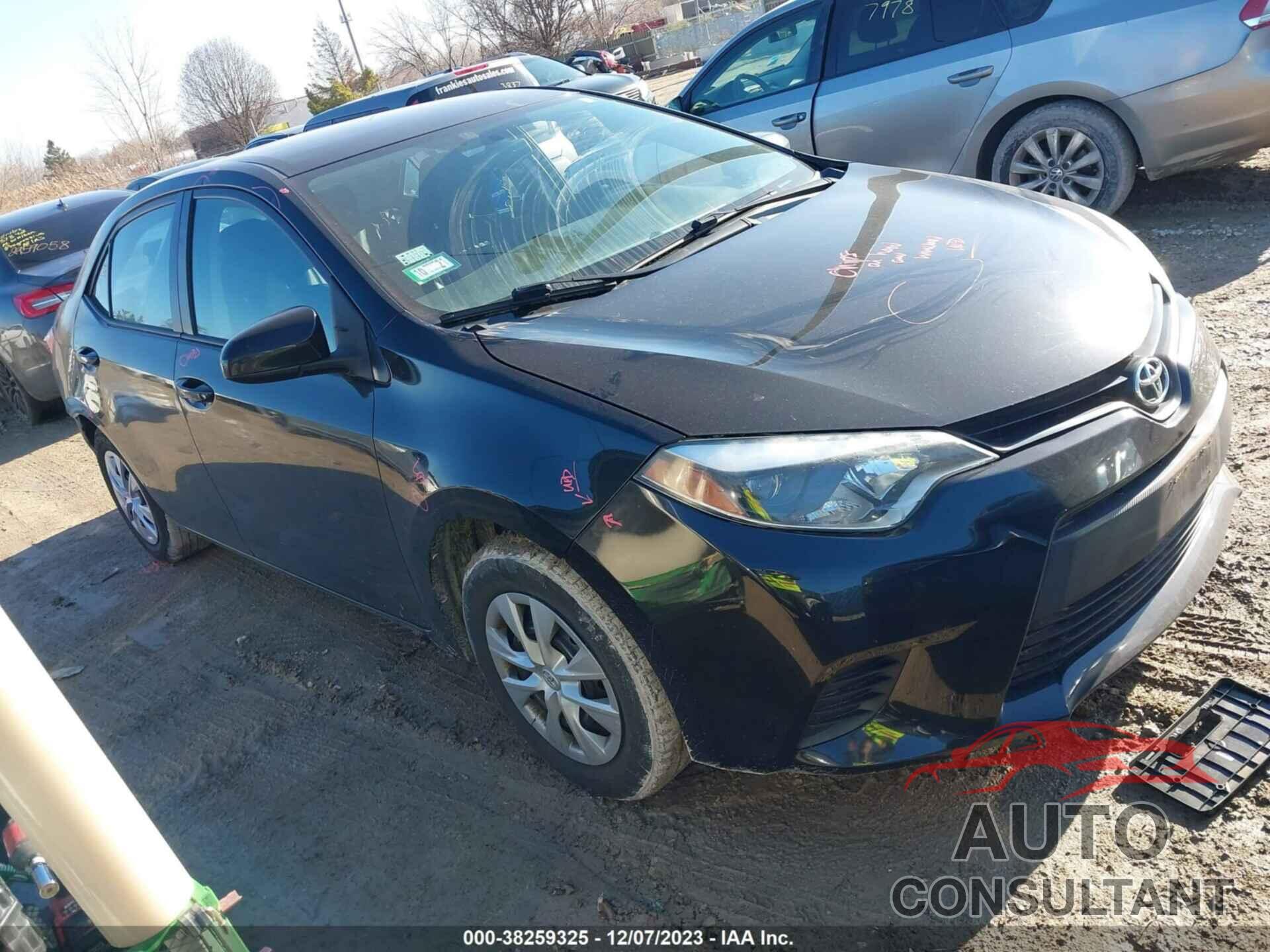 TOYOTA COROLLA 2016 - 2T1BURHE0GC587866