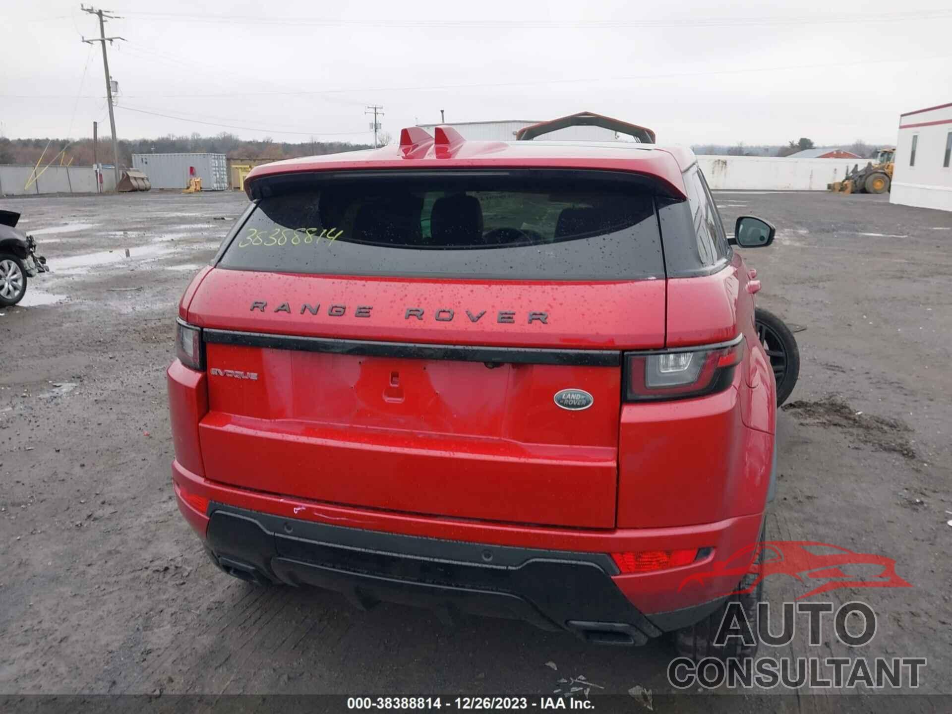 LAND ROVER RANGE ROVER EVOQUE 2016 - SALVD2BG9GH149270