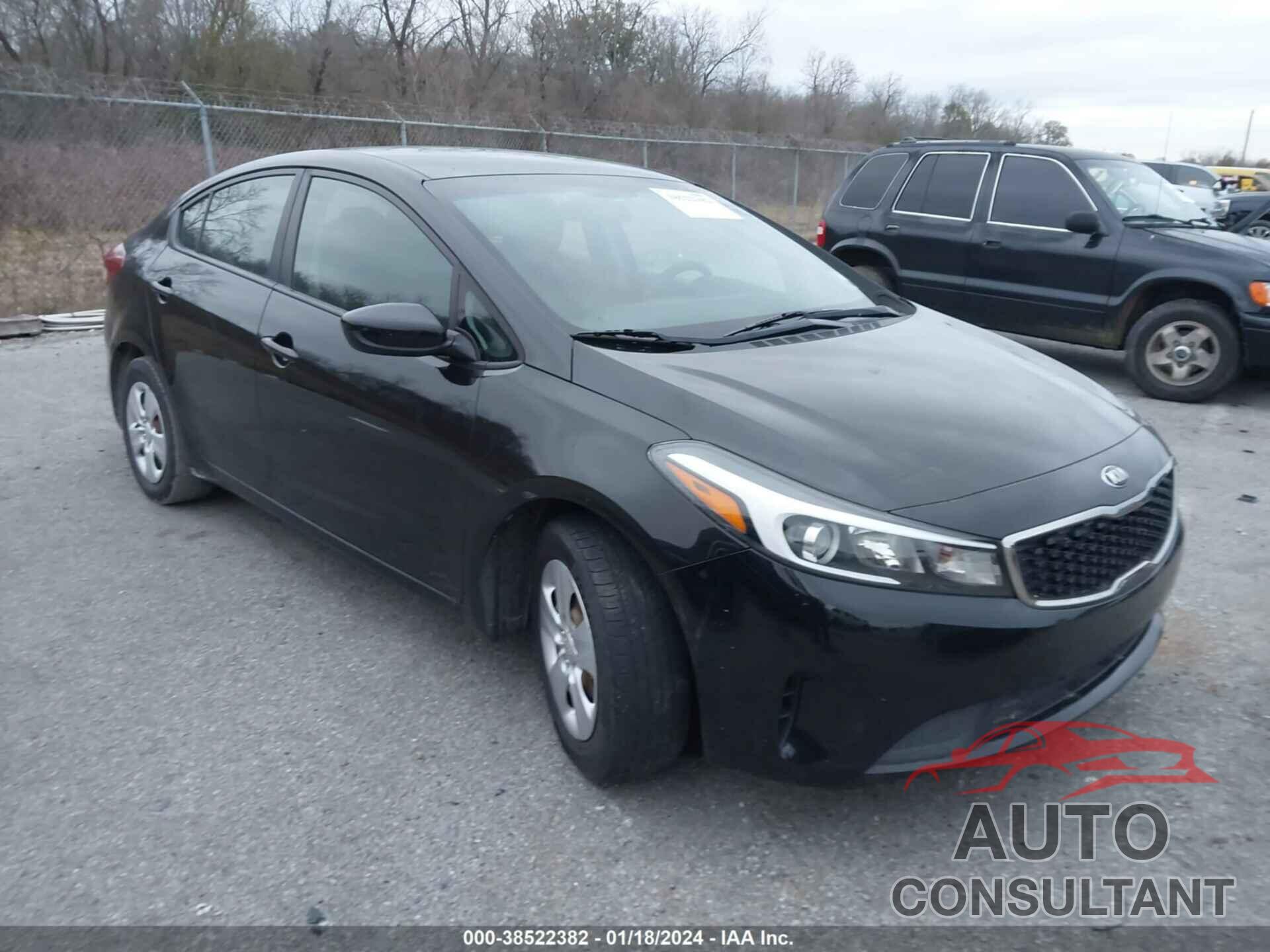 KIA FORTE 2017 - 3KPFK4A79HE006101