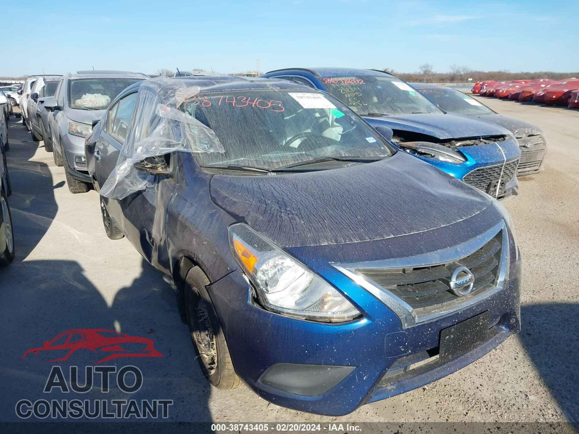 NISSAN VERSA 2019 - 3N1CN7AP3KL837823
