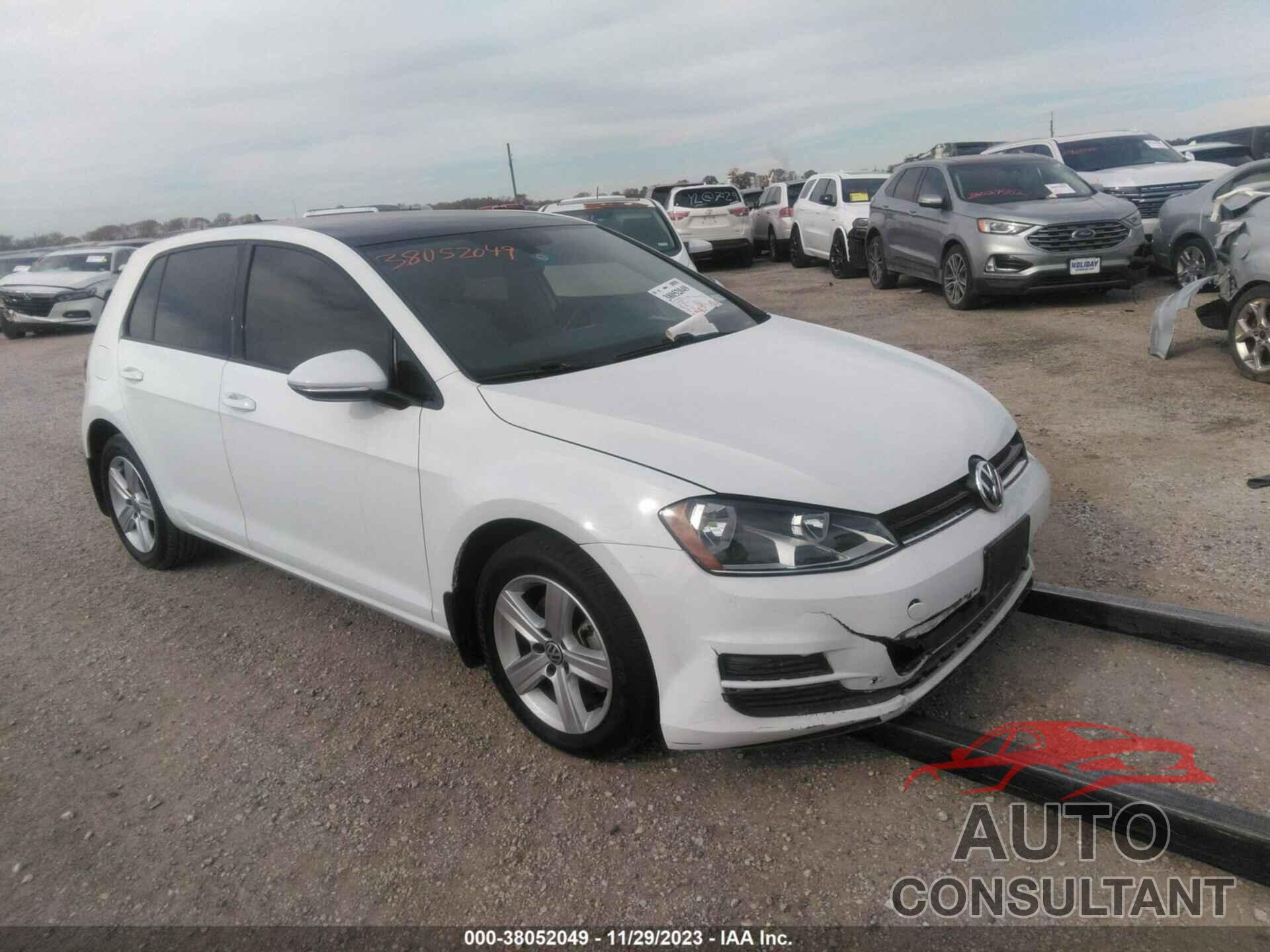 VOLKSWAGEN GOLF 2017 - 3VW217AU9HM076872