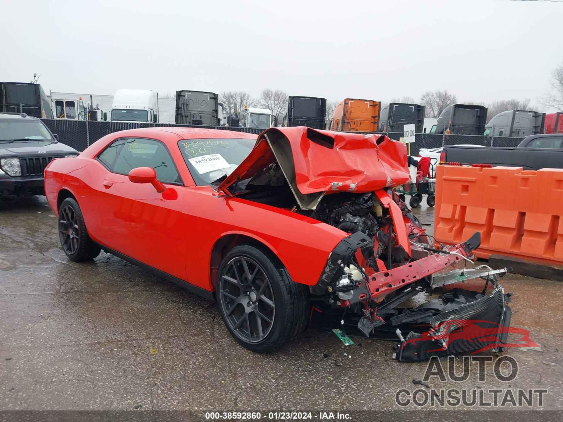 DODGE CHALLENGER 2016 - 2C3CDZBT6GH331754