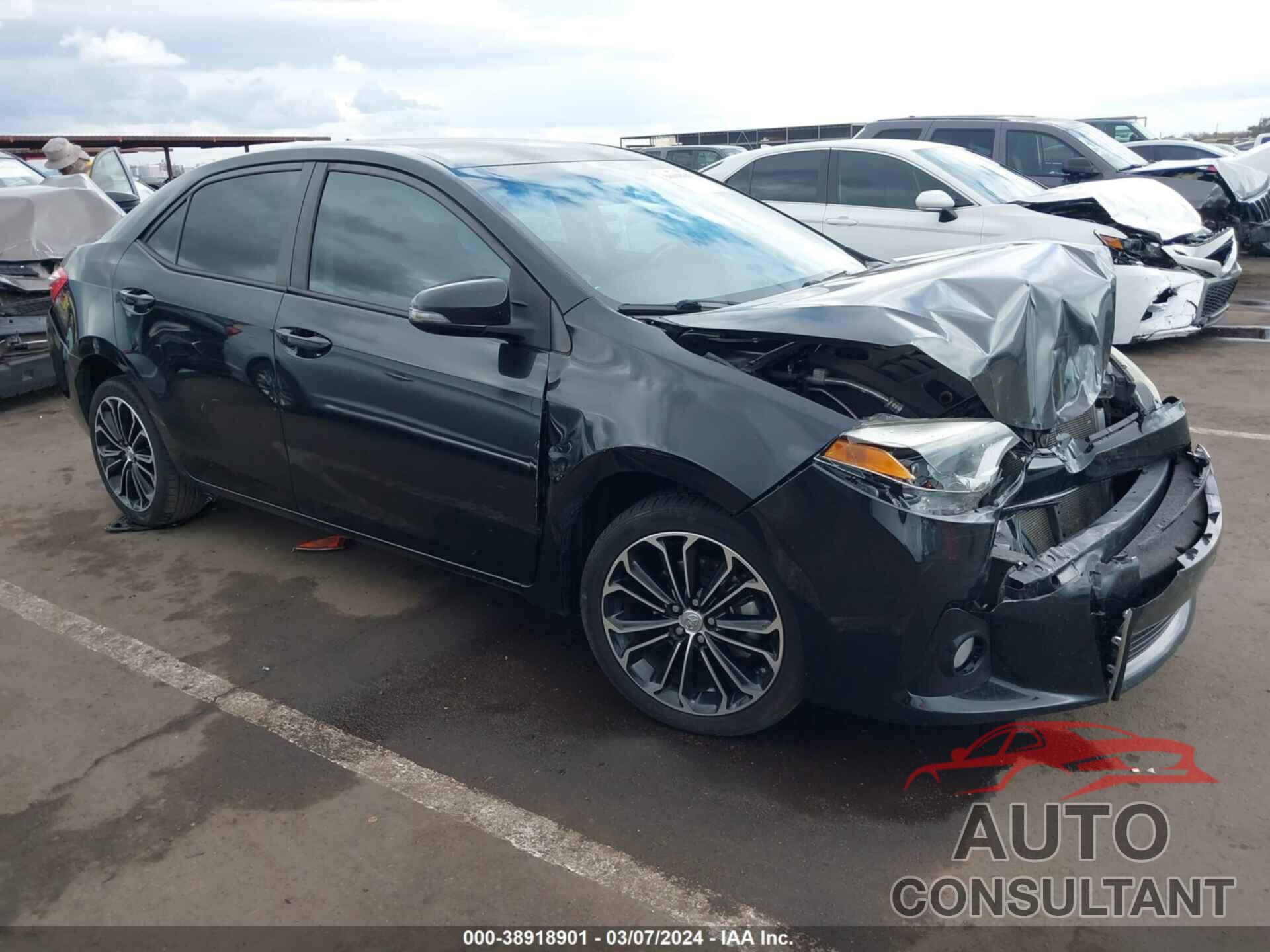 TOYOTA COROLLA 2016 - 5YFBURHE7GP424471