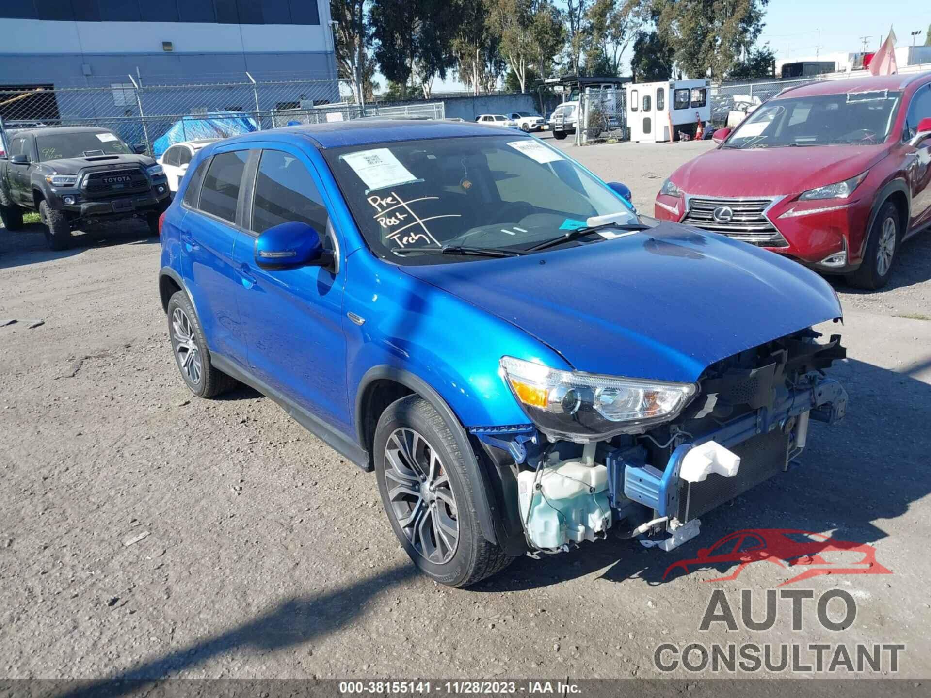 MITSUBISHI OUTLANDER SPORT 2019 - JA4AP3AU8KU016018